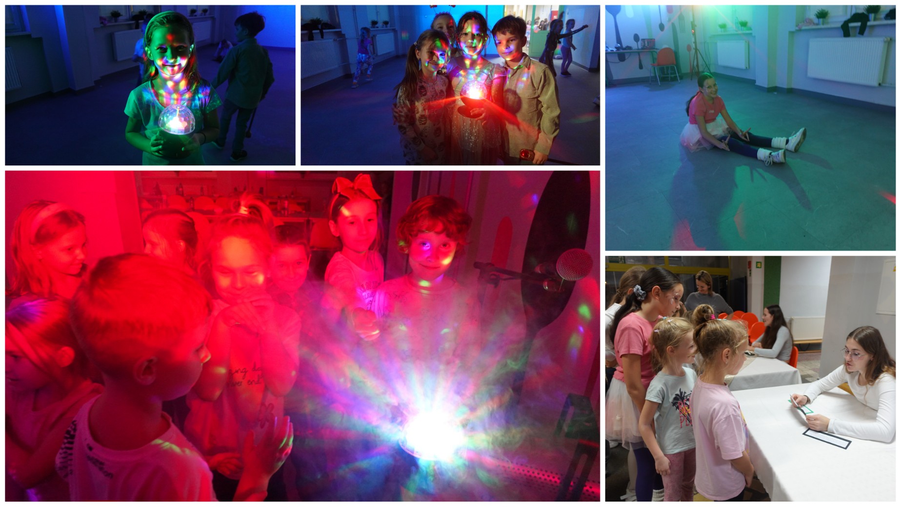 Świetlicowy wieczór andrzejkowy.