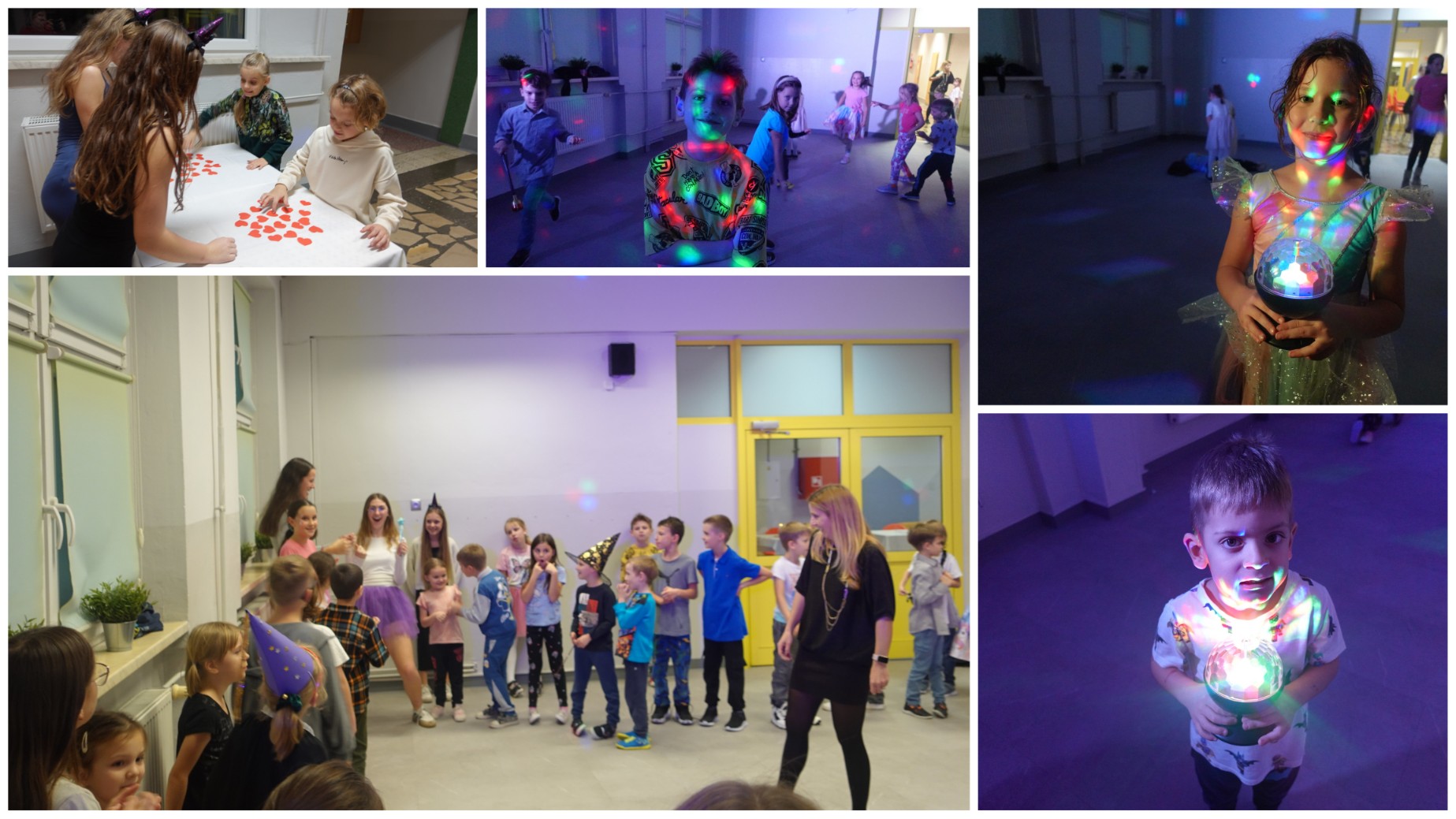 Świetlicowy wieczór andrzejkowy.