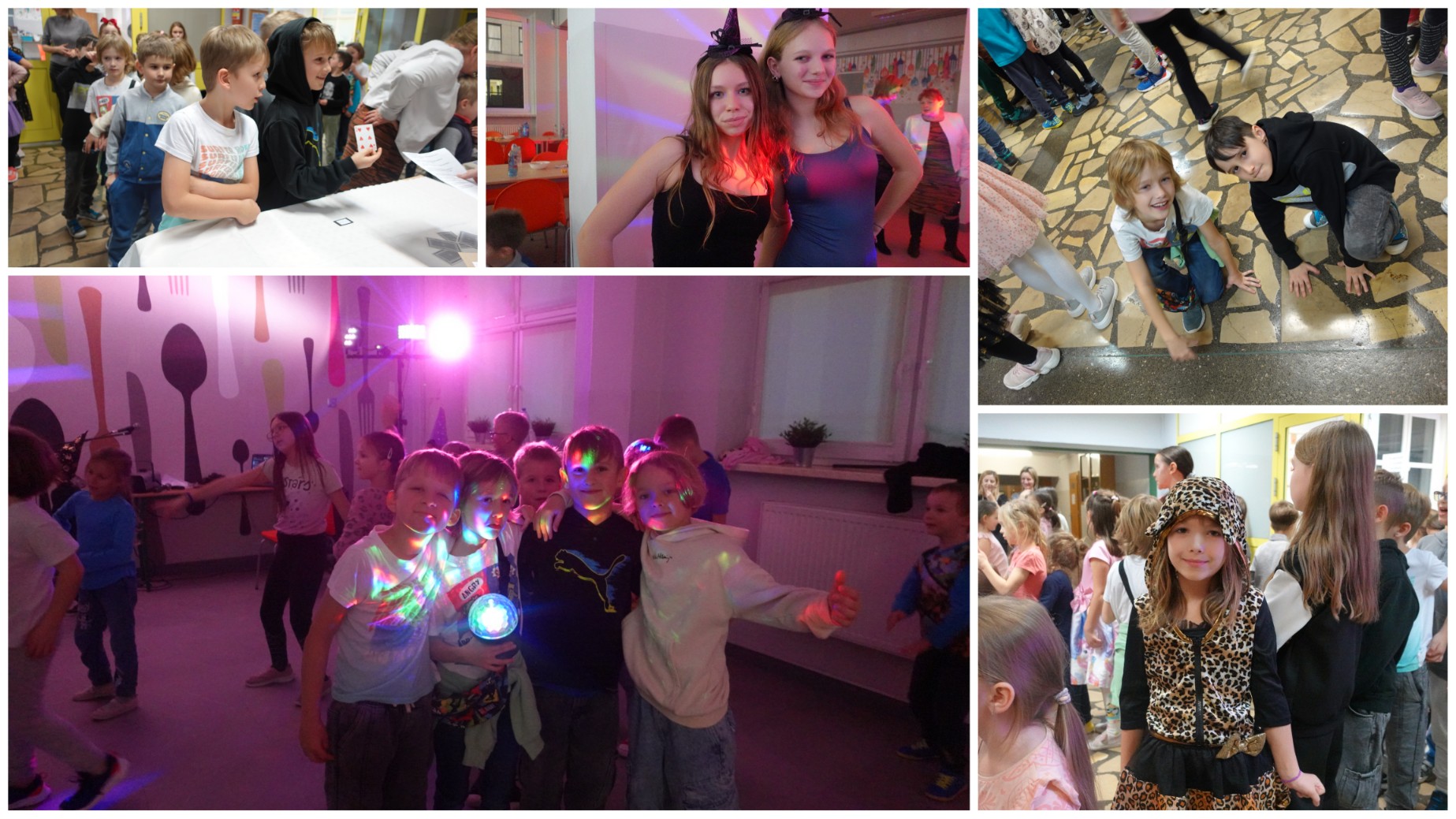 Świetlicowy wieczór andrzejkowy.