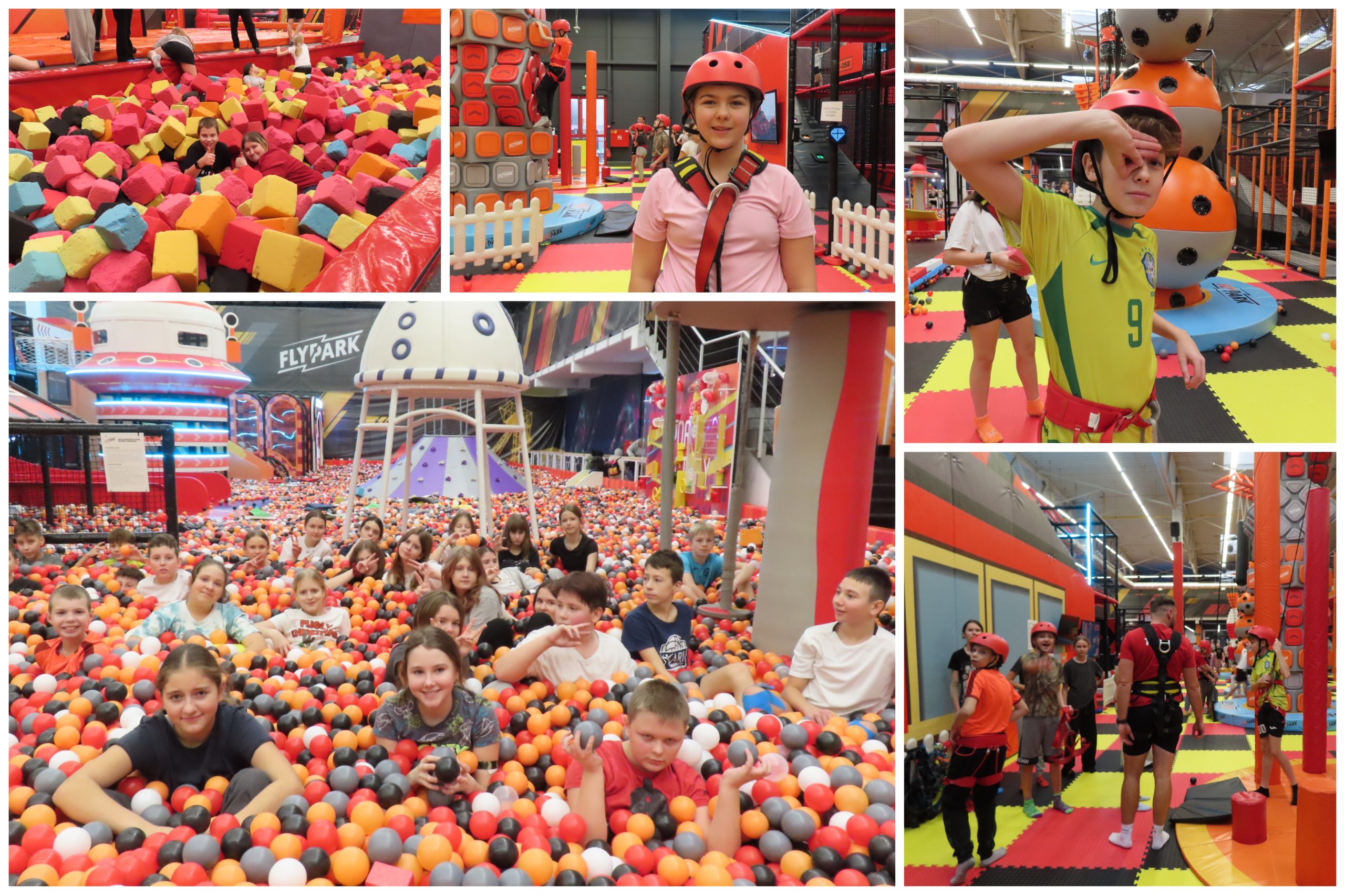 Wycieczka do parku trampolin.