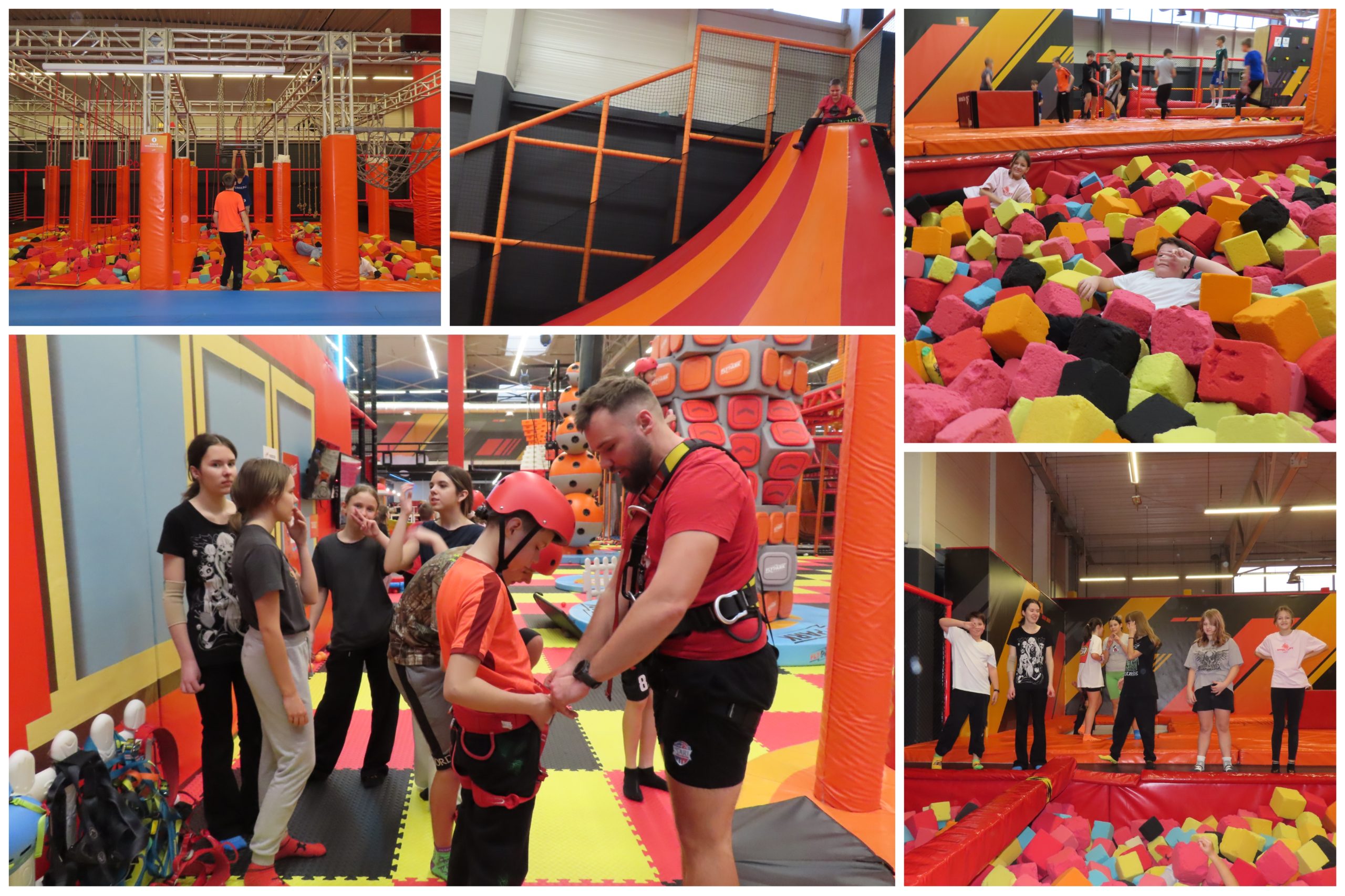 Wycieczka do parku trampolin.