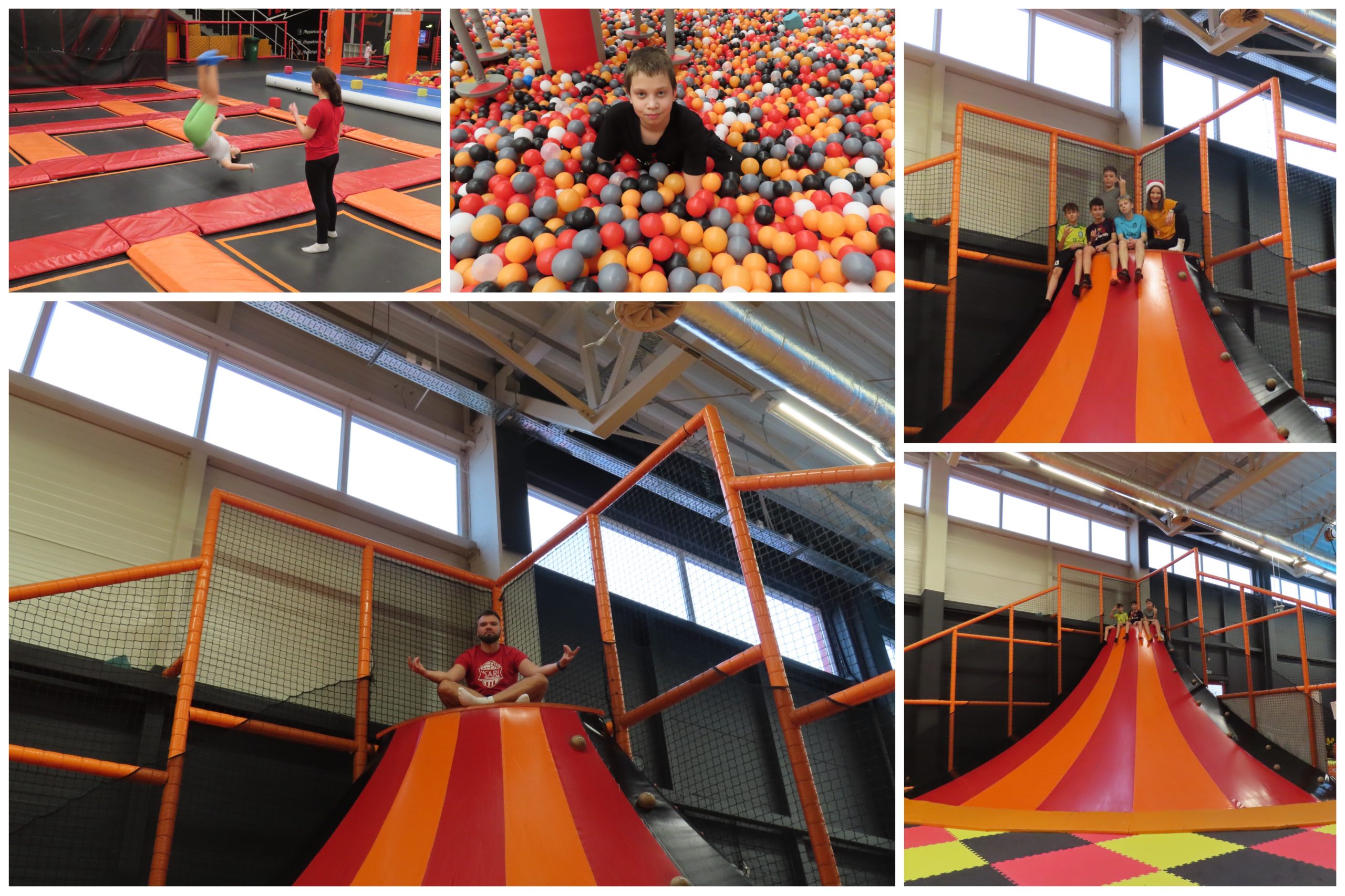 Wycieczka do parku trampolin.