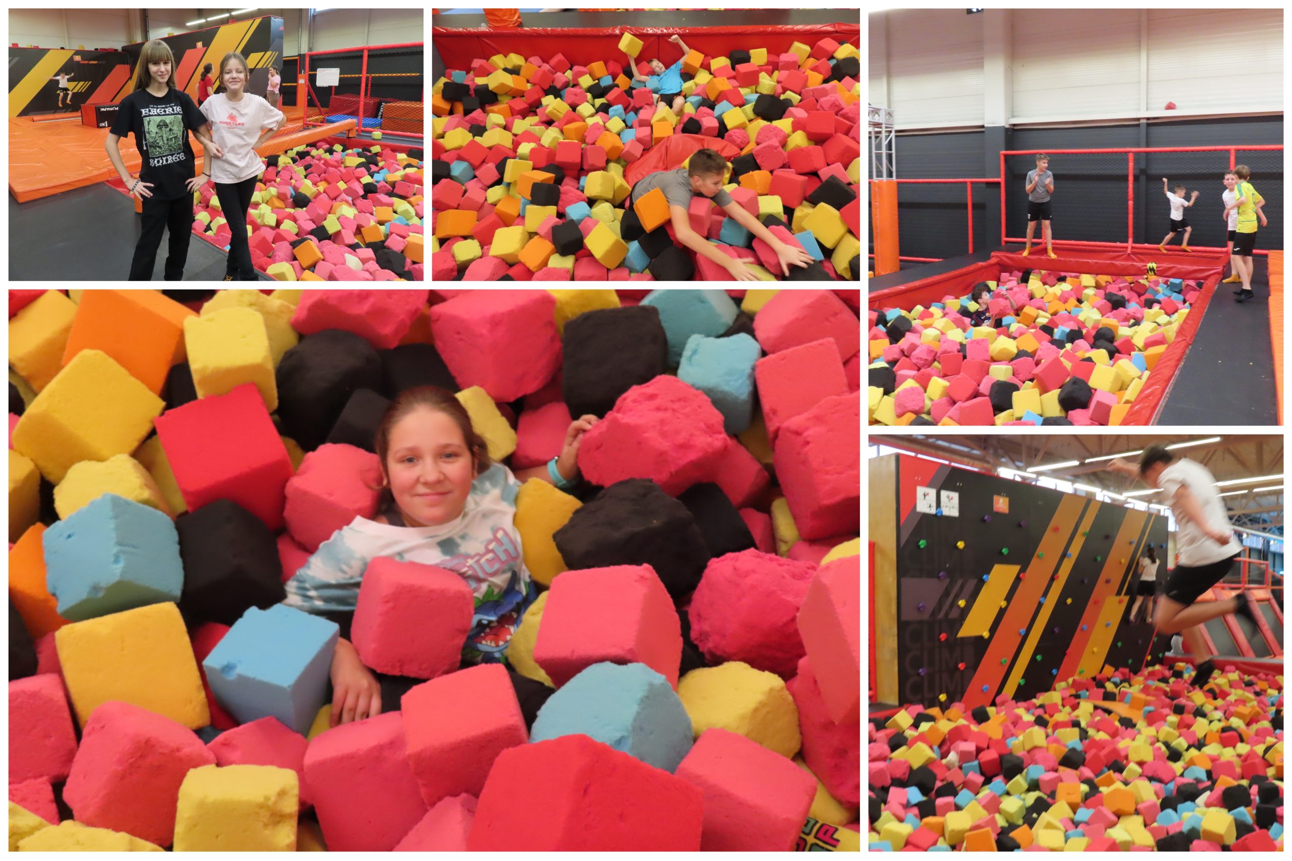 Wycieczka do parku trampolin.