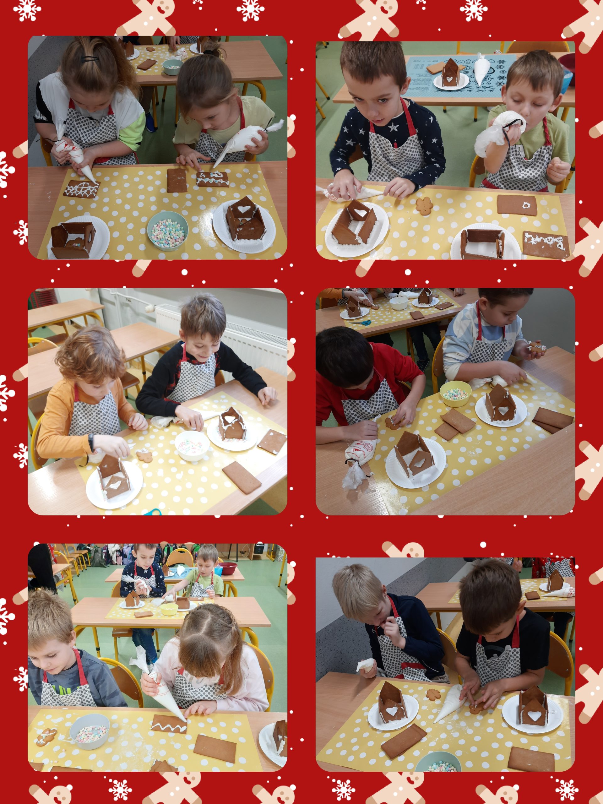 PIERNIKOWE CHATKI - ŚWIĄTECZNE WARSZTATY W KLASIE 2B