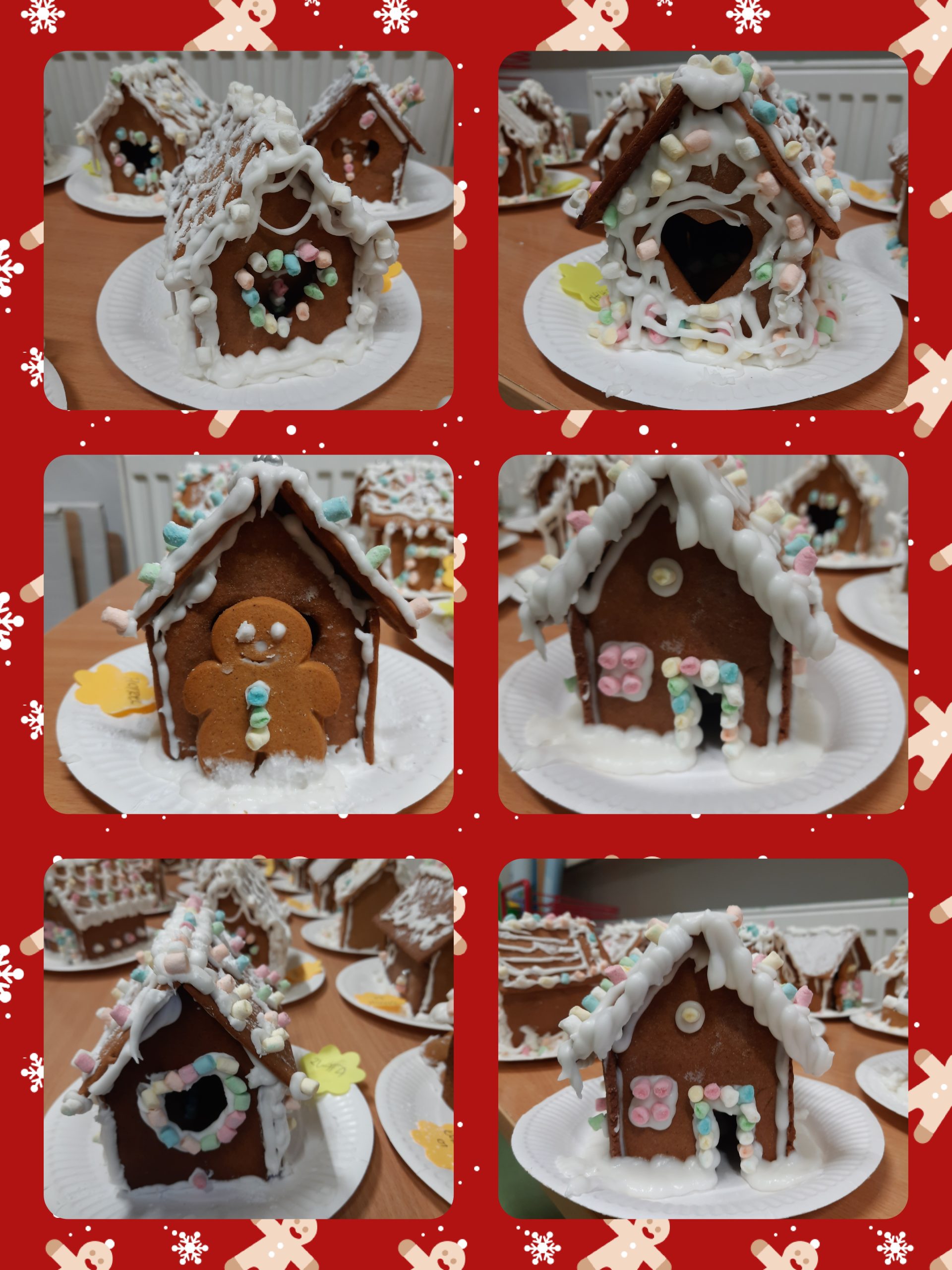 PIERNIKOWE CHATKI - ŚWIĄTECZNE WARSZTATY W KLASIE 2B