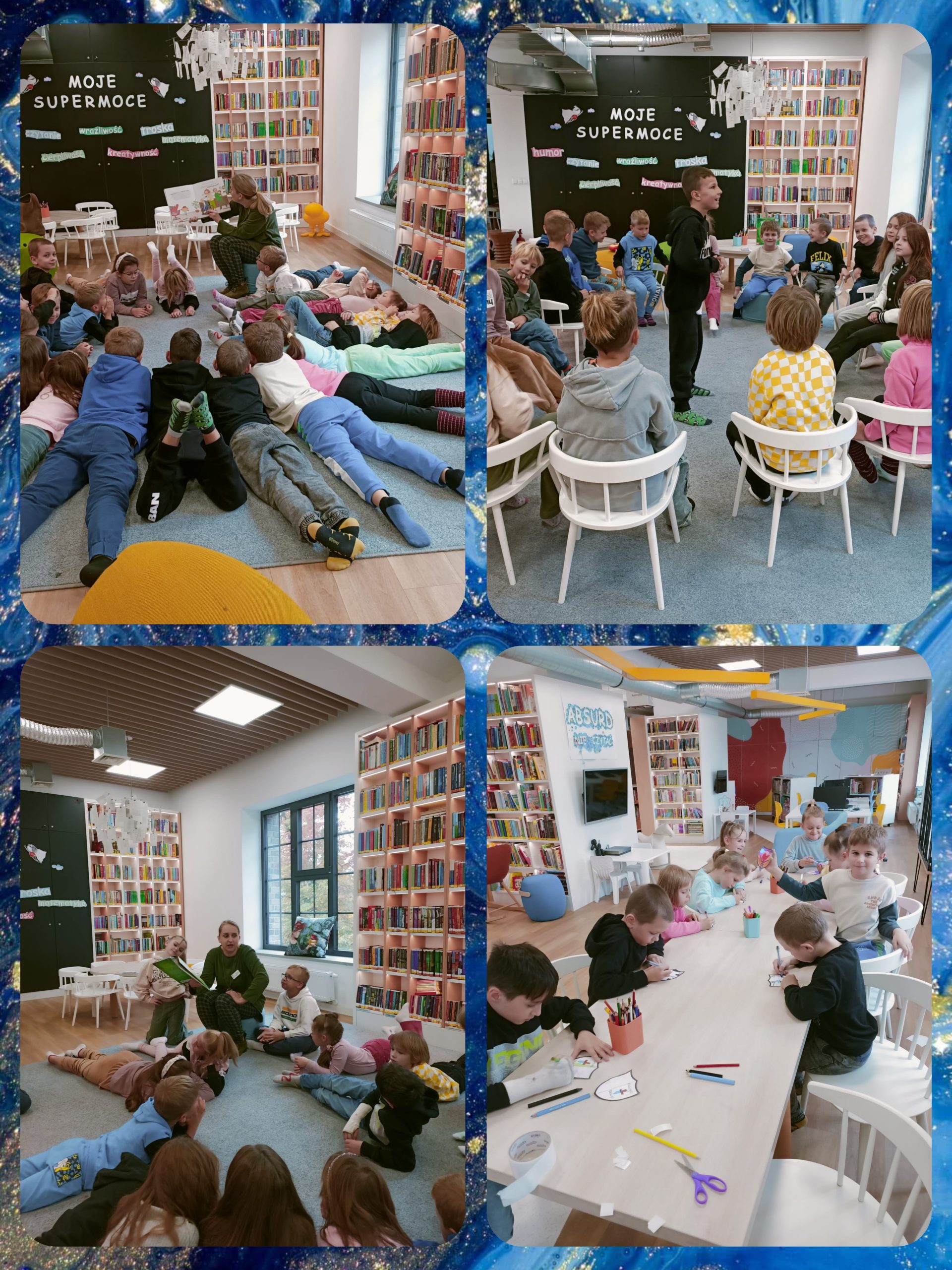 WYCIECZKA KLAS 2A i 2B   DO MIEJSKIEJ BIBLIOTEKI PUBLICZNEJ W ŻORACH