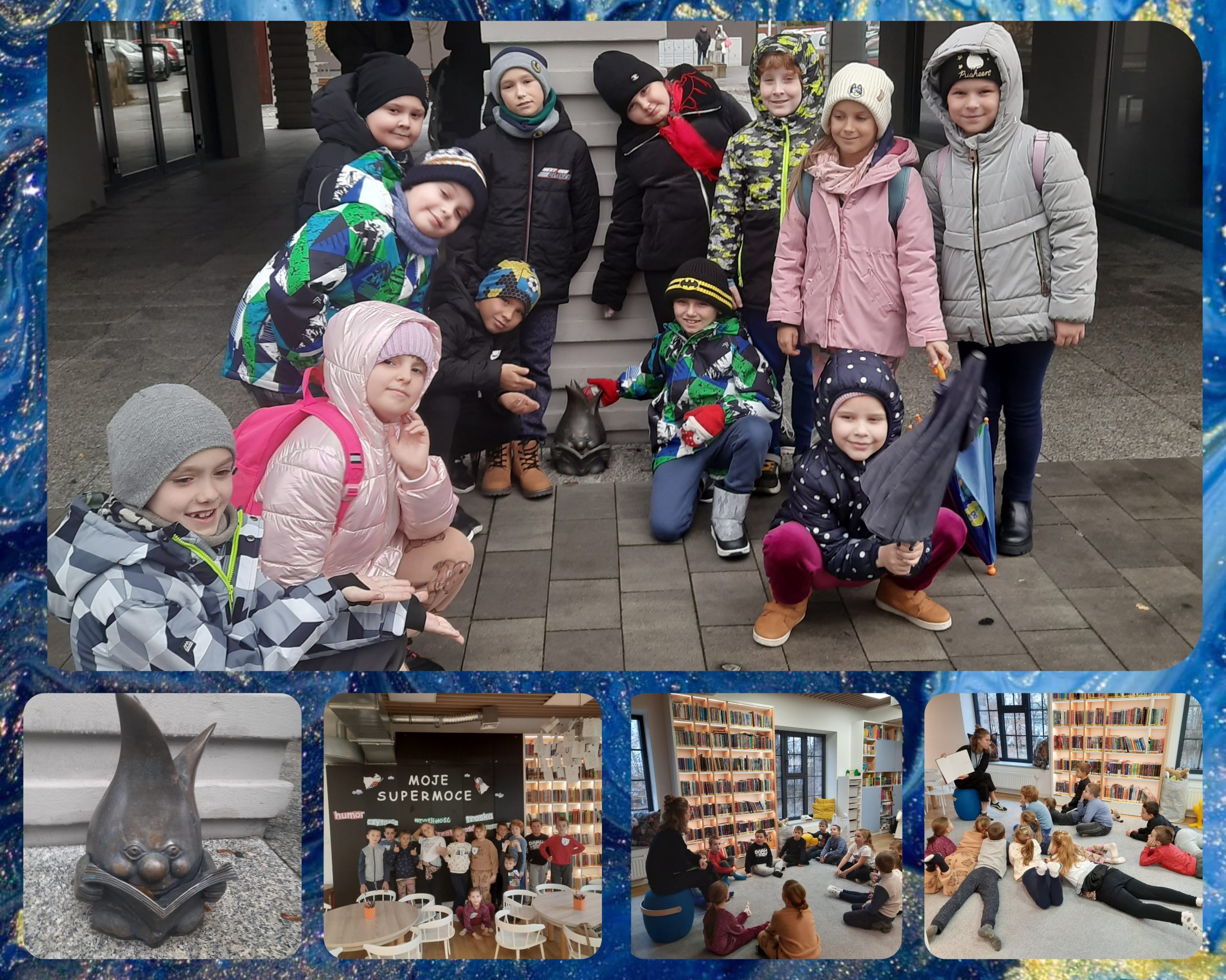 WYCIECZKA KLAS 2A i 2B DO MIEJSKIEJ BIBLIOTEKI PUBLICZNEJ W ŻORACH