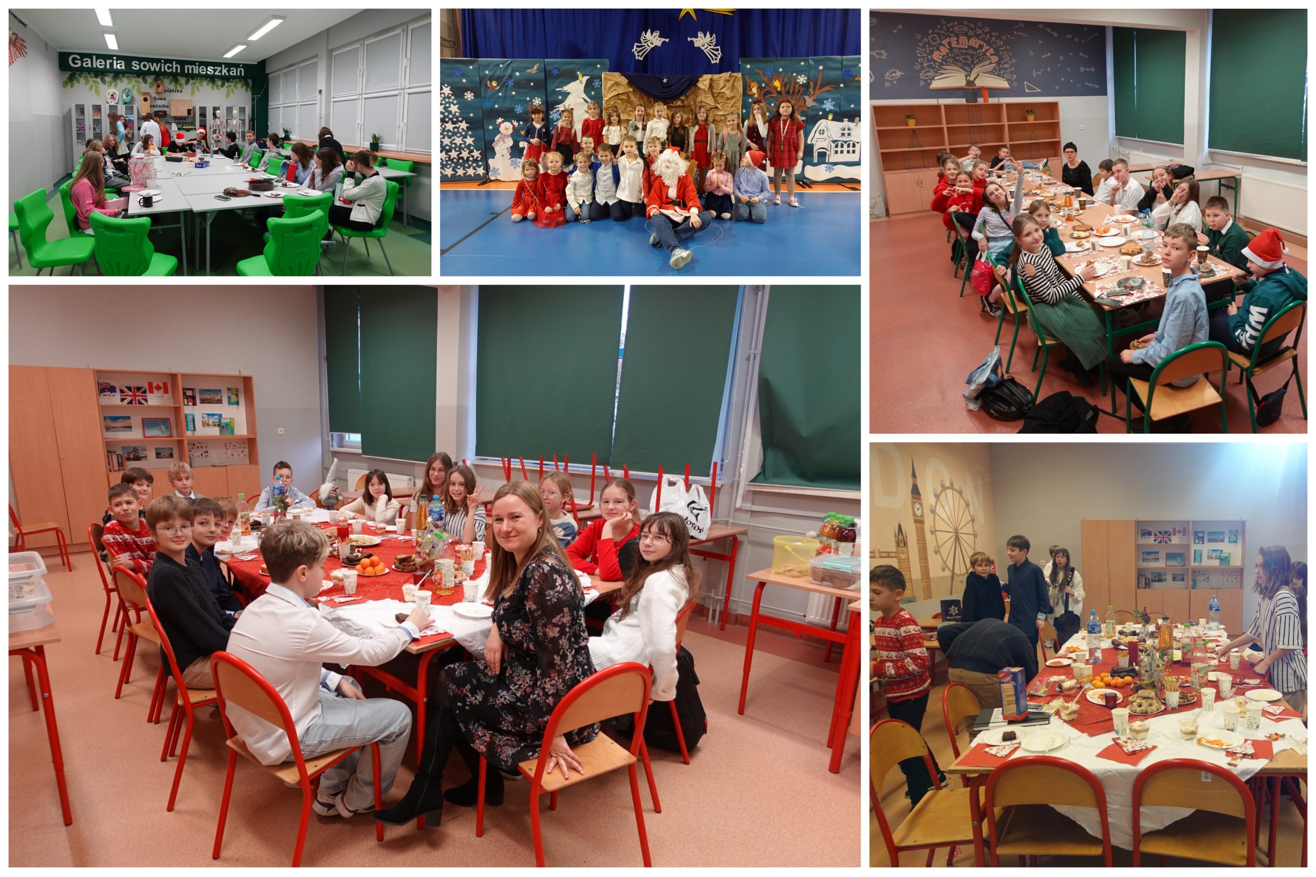 Przedświąteczne spotkania klasowe.