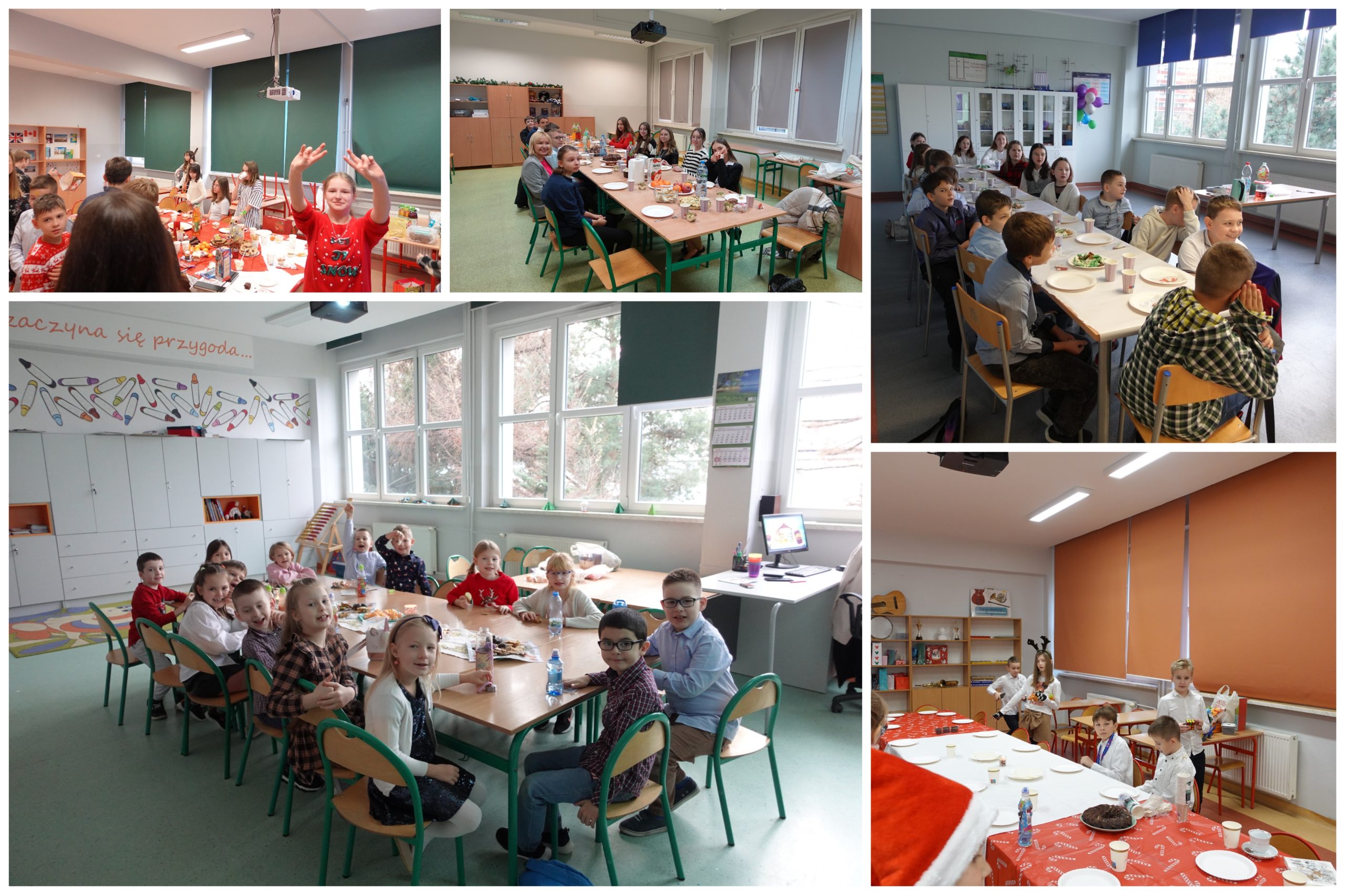 Przedświąteczne spotkania klasowe.