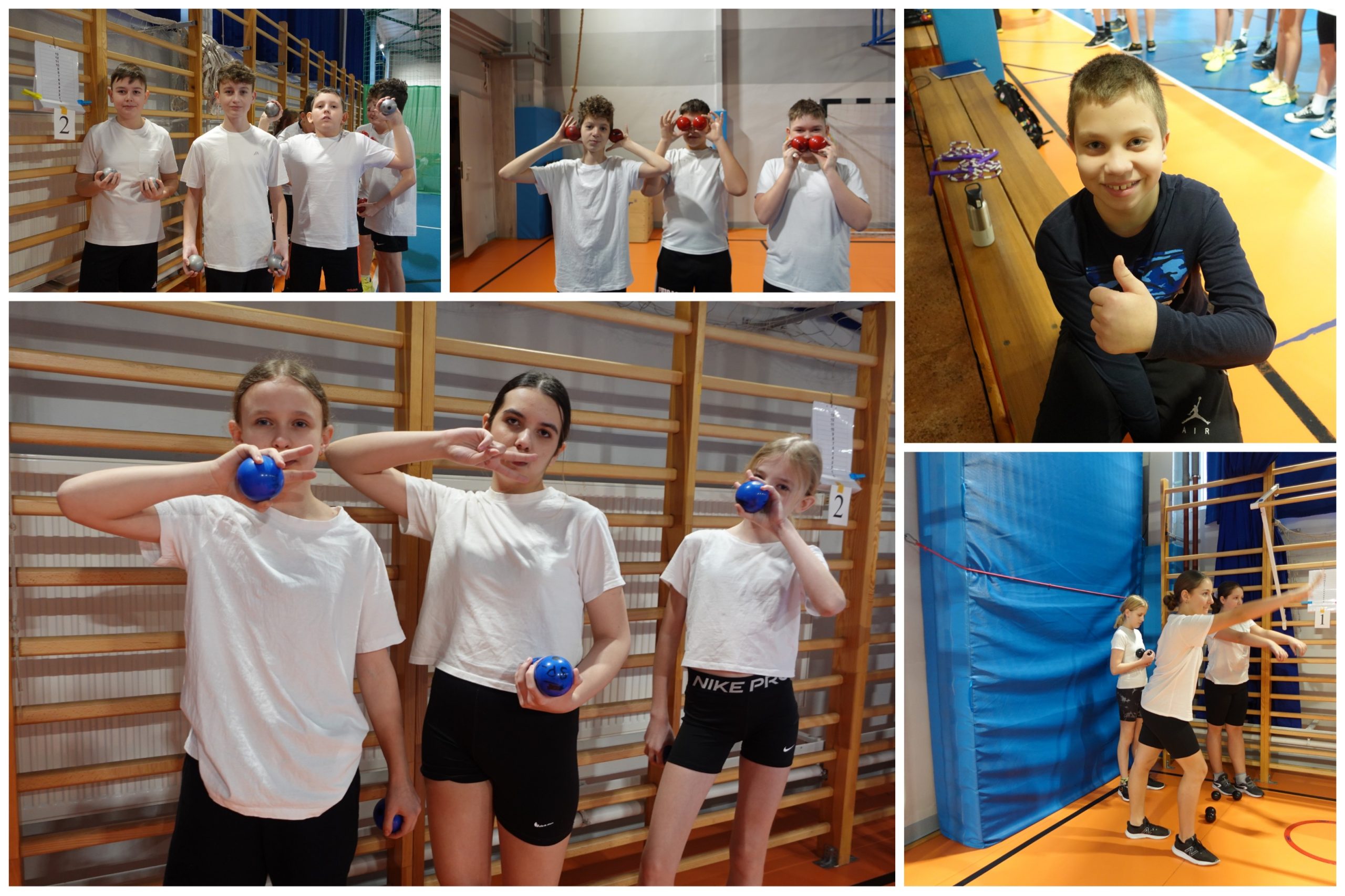 Zajęcia wychowania fizycznego.