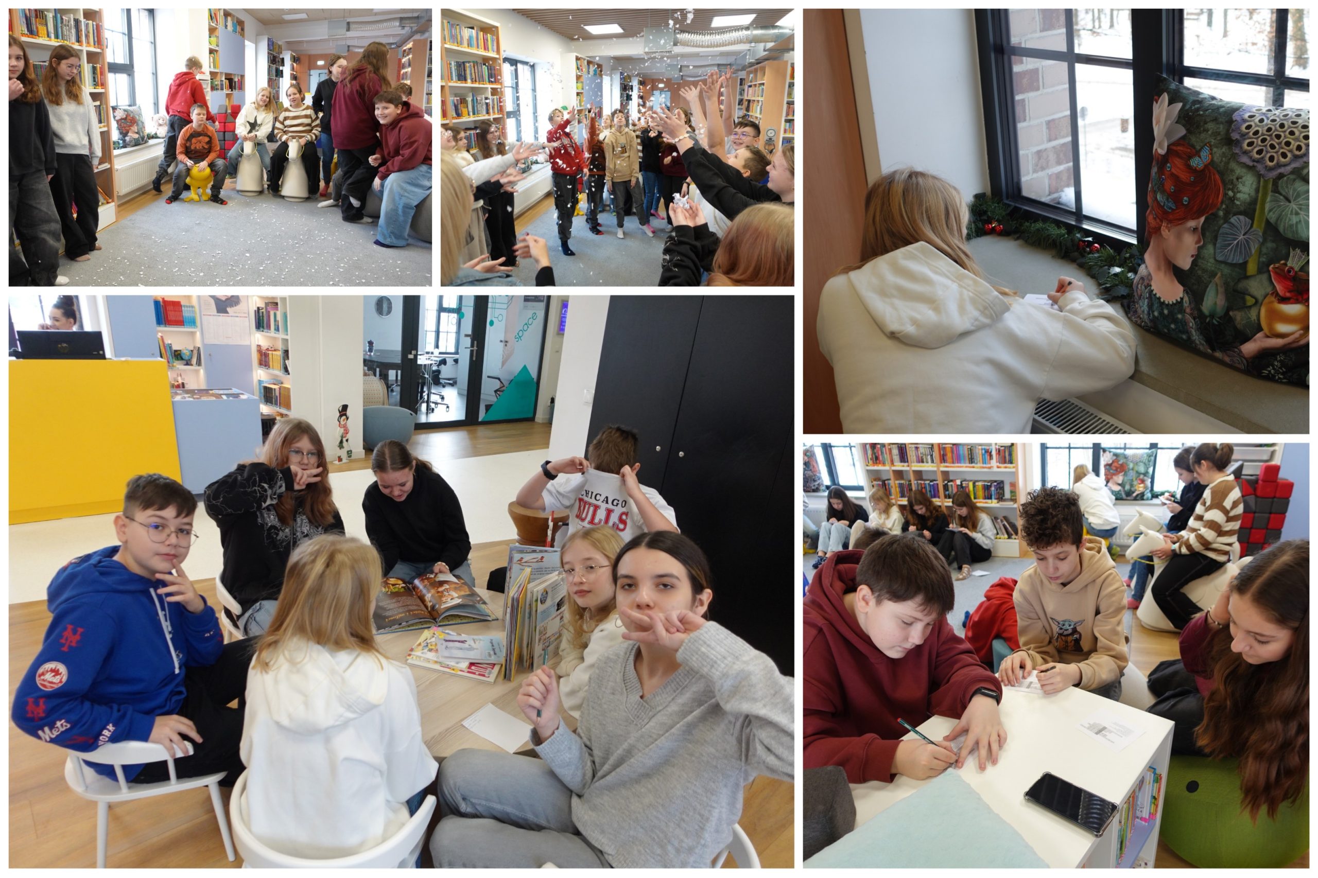 Zajęcia w MBP w Żorach.