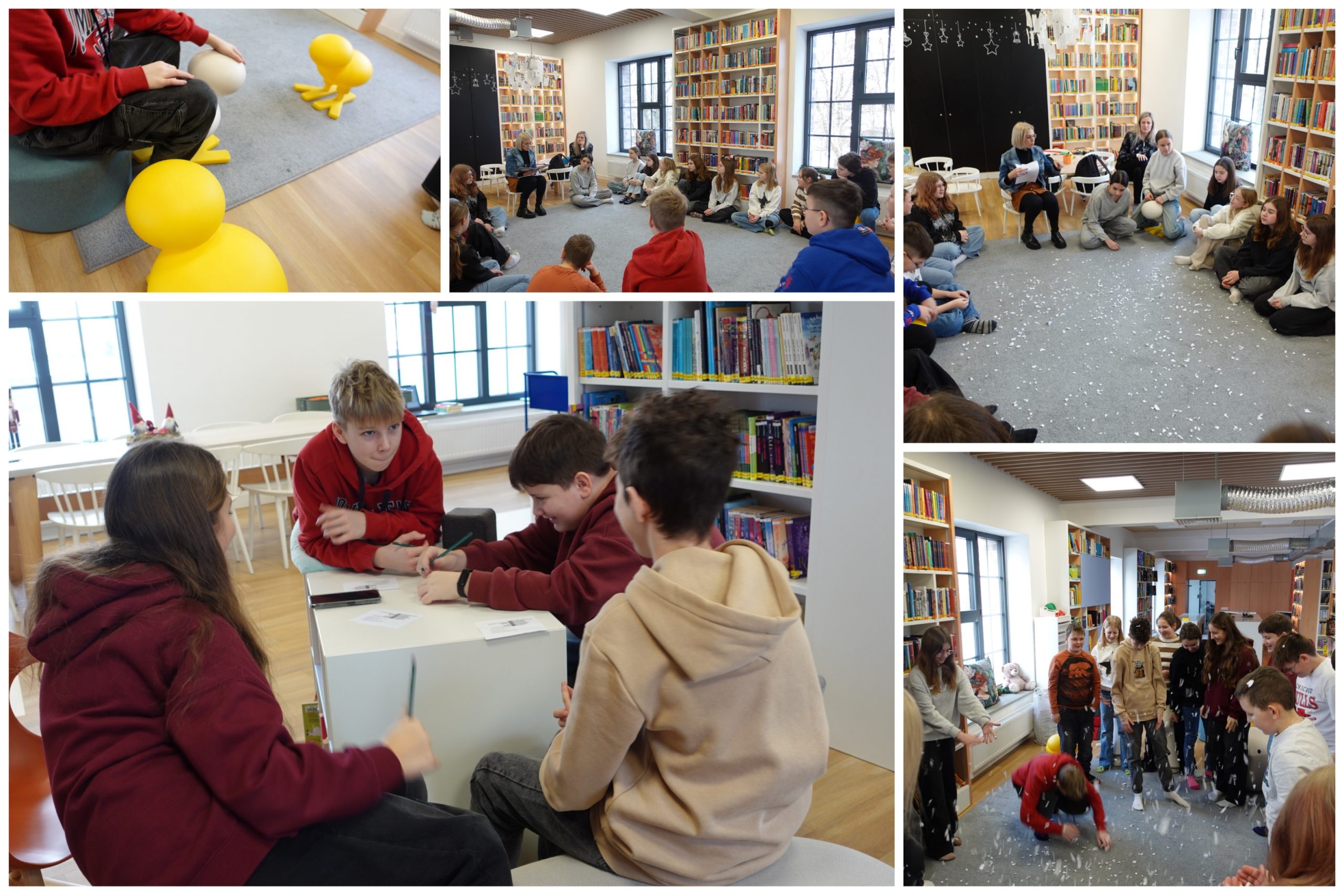 Zajęcia w MBP w Żorach.