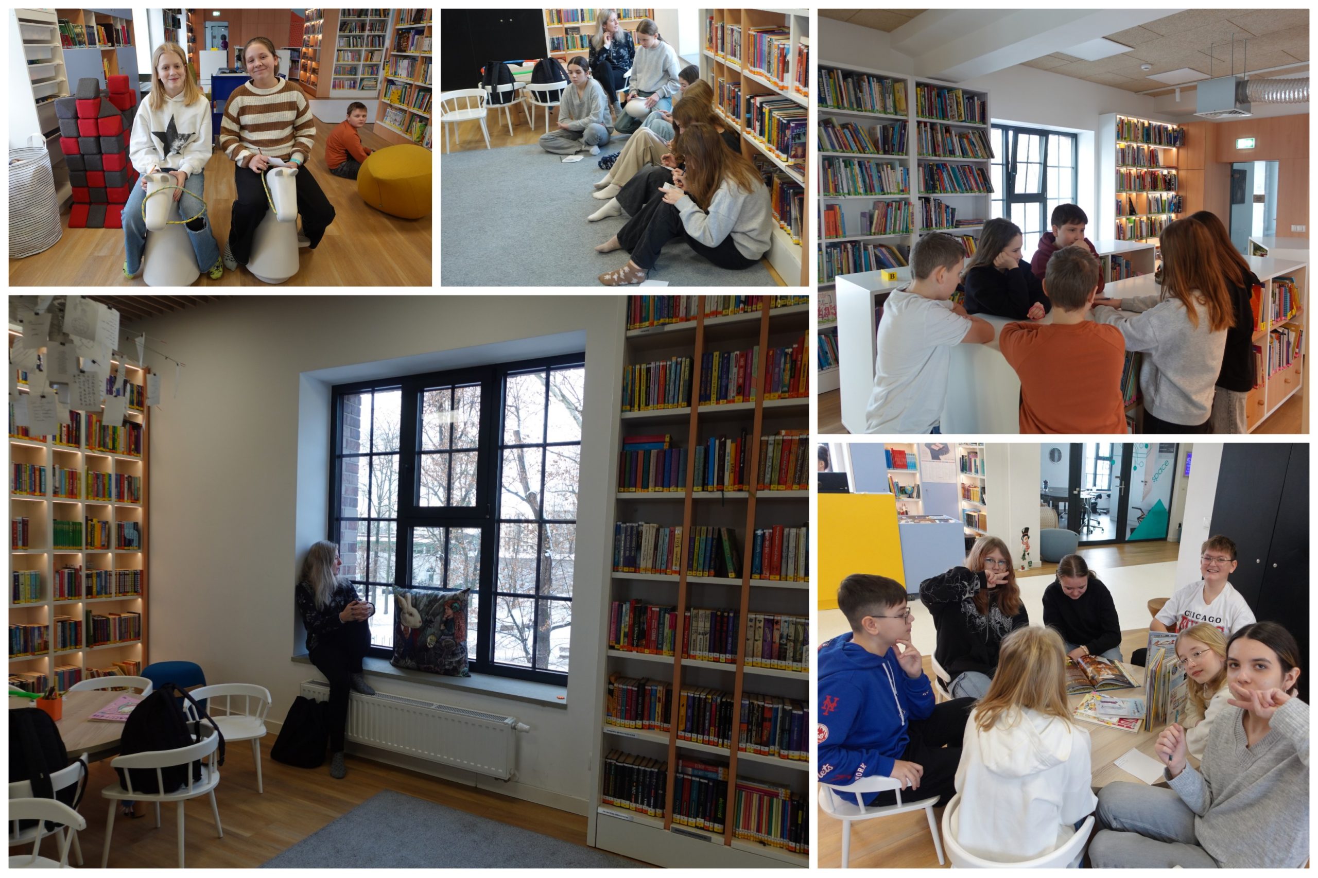 Zajęcia w MBP w Żorach.