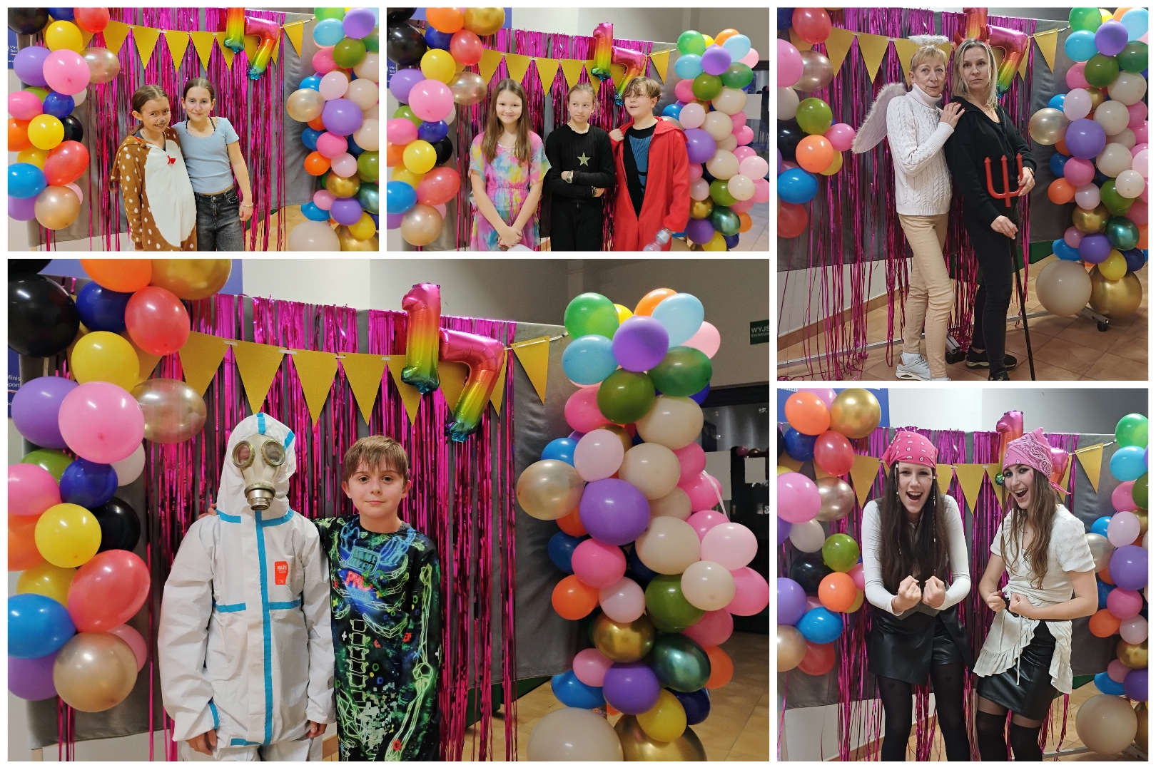 Młodzież szkolna w trakcie dyskoteki.