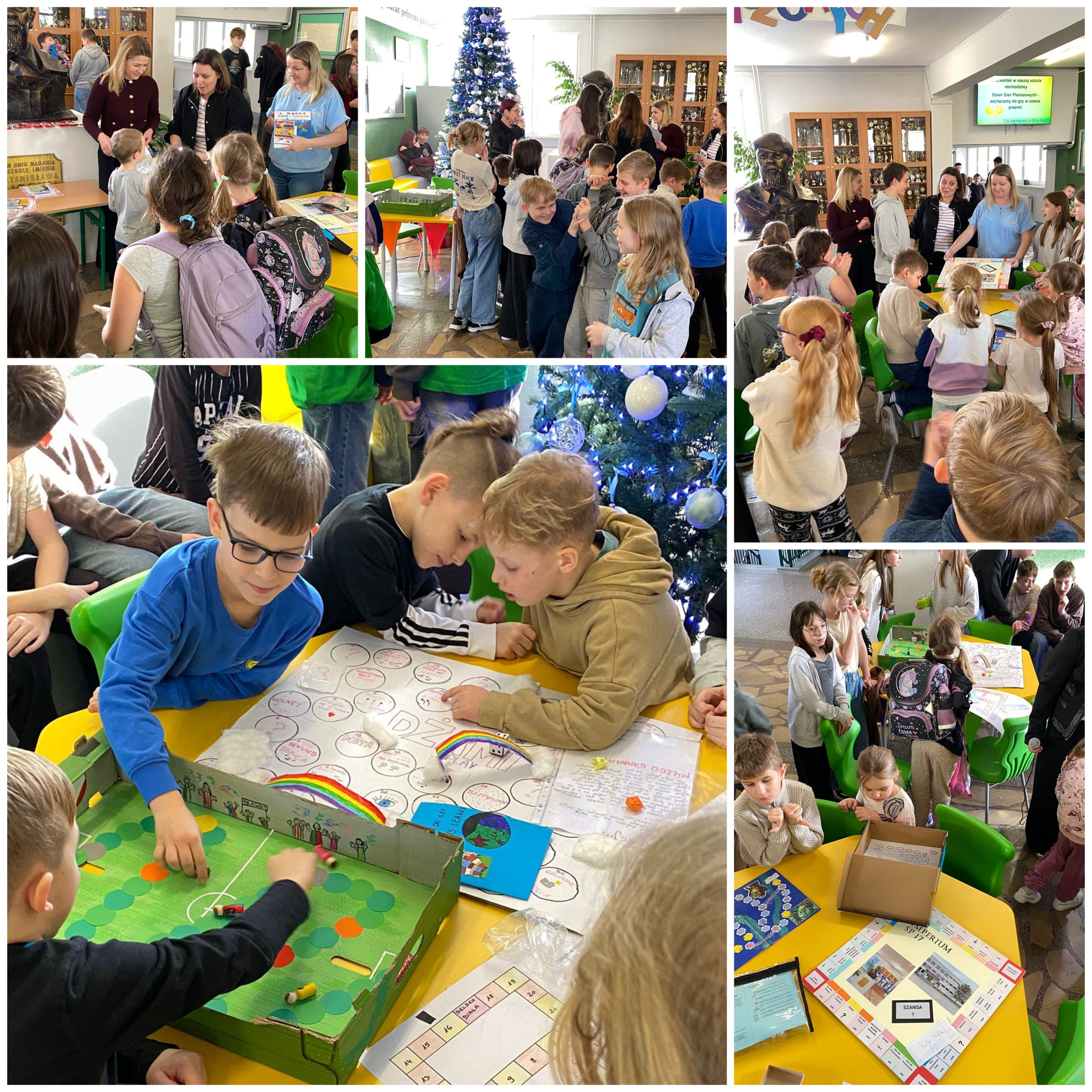 Dzień Gier Planszowych w naszej szkole.