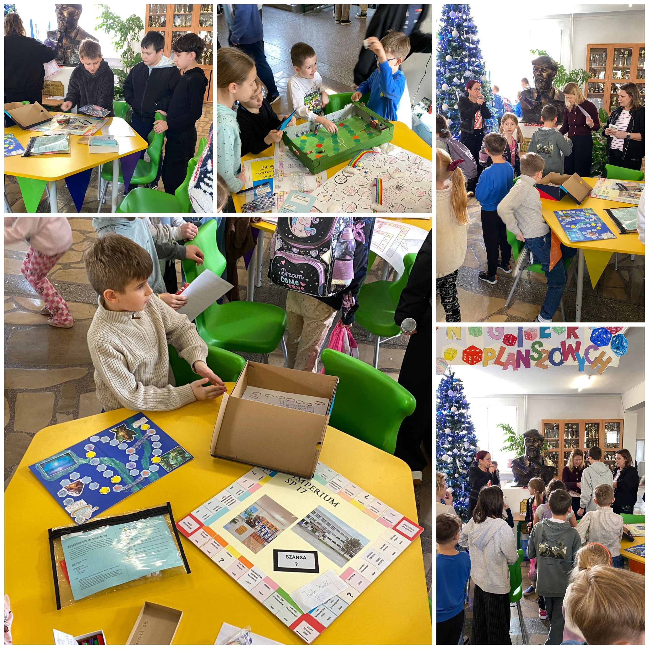 Dzień Gier Planszowych w naszej szkole.
