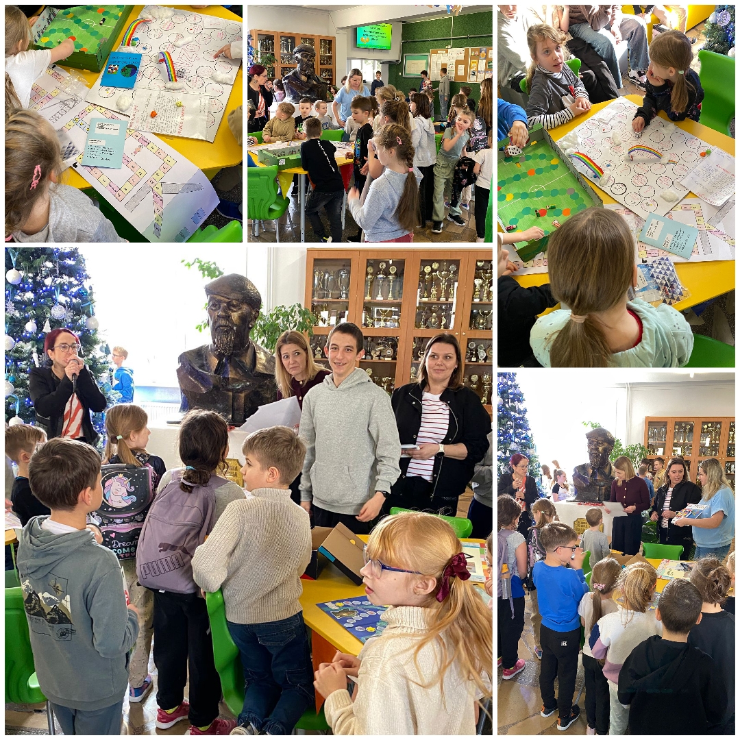 Dzień Gier Planszowych w naszej szkole.