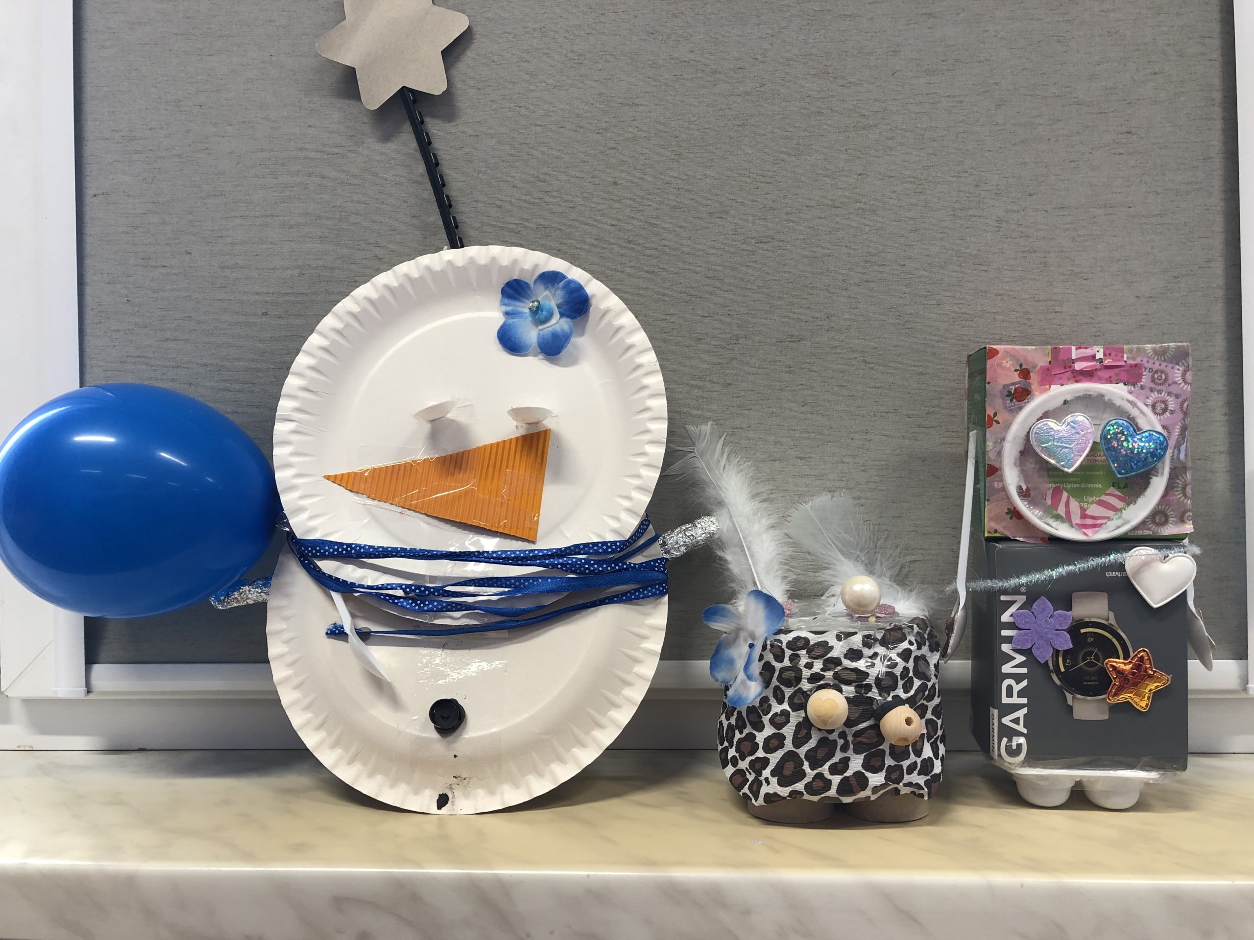 Prace plastyczne uczniów klasy 3c.