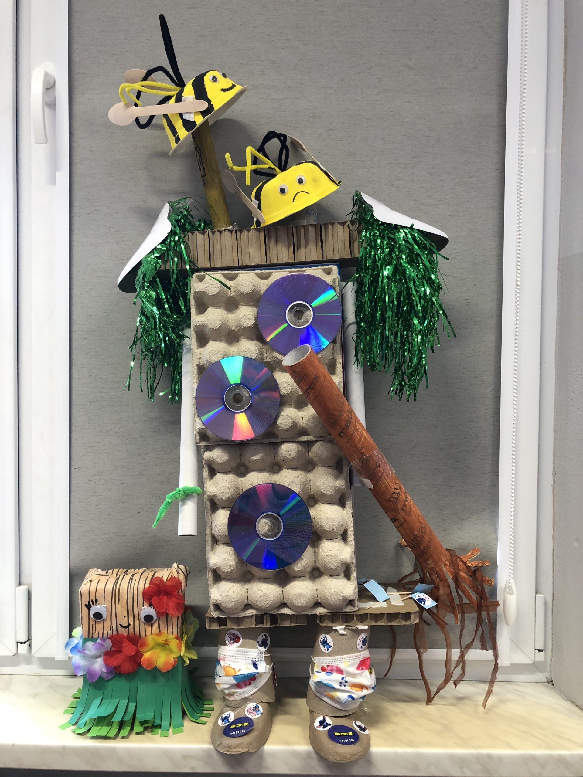 Prace plastyczne uczniów klasy 3c.