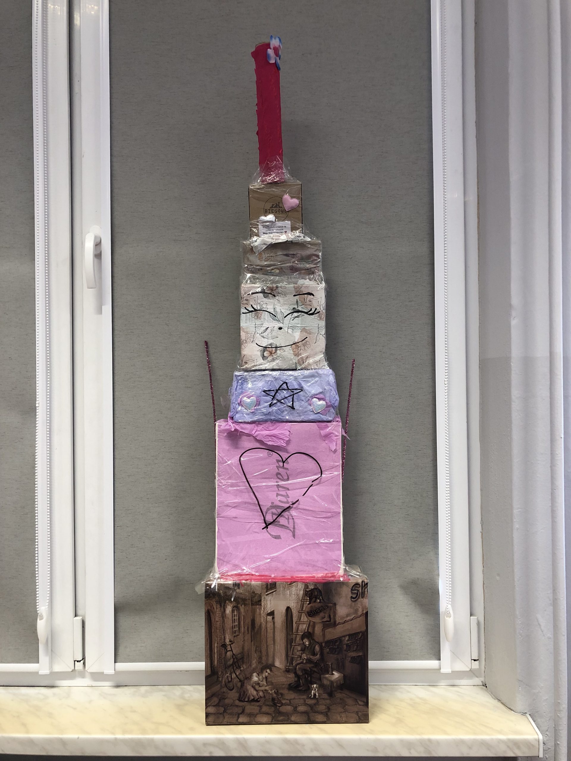 Prace plastyczne uczniów klasy 3c.