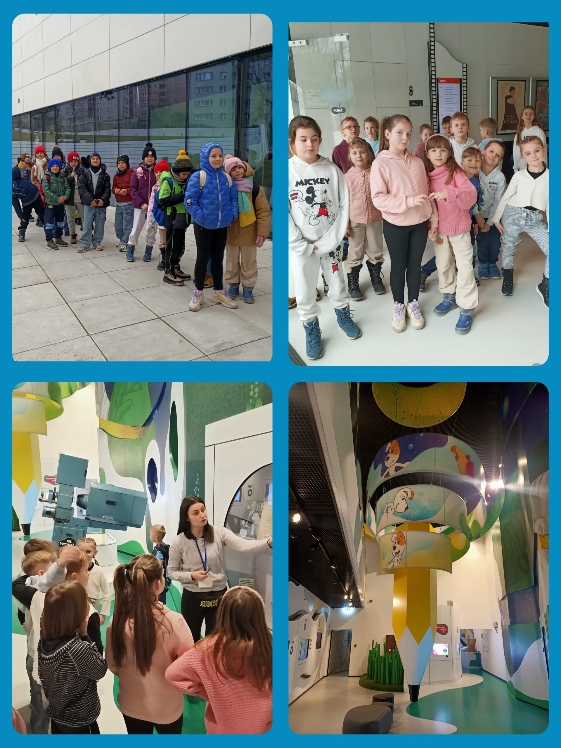 Uczennice i uczniowie z klas 2a i 2b