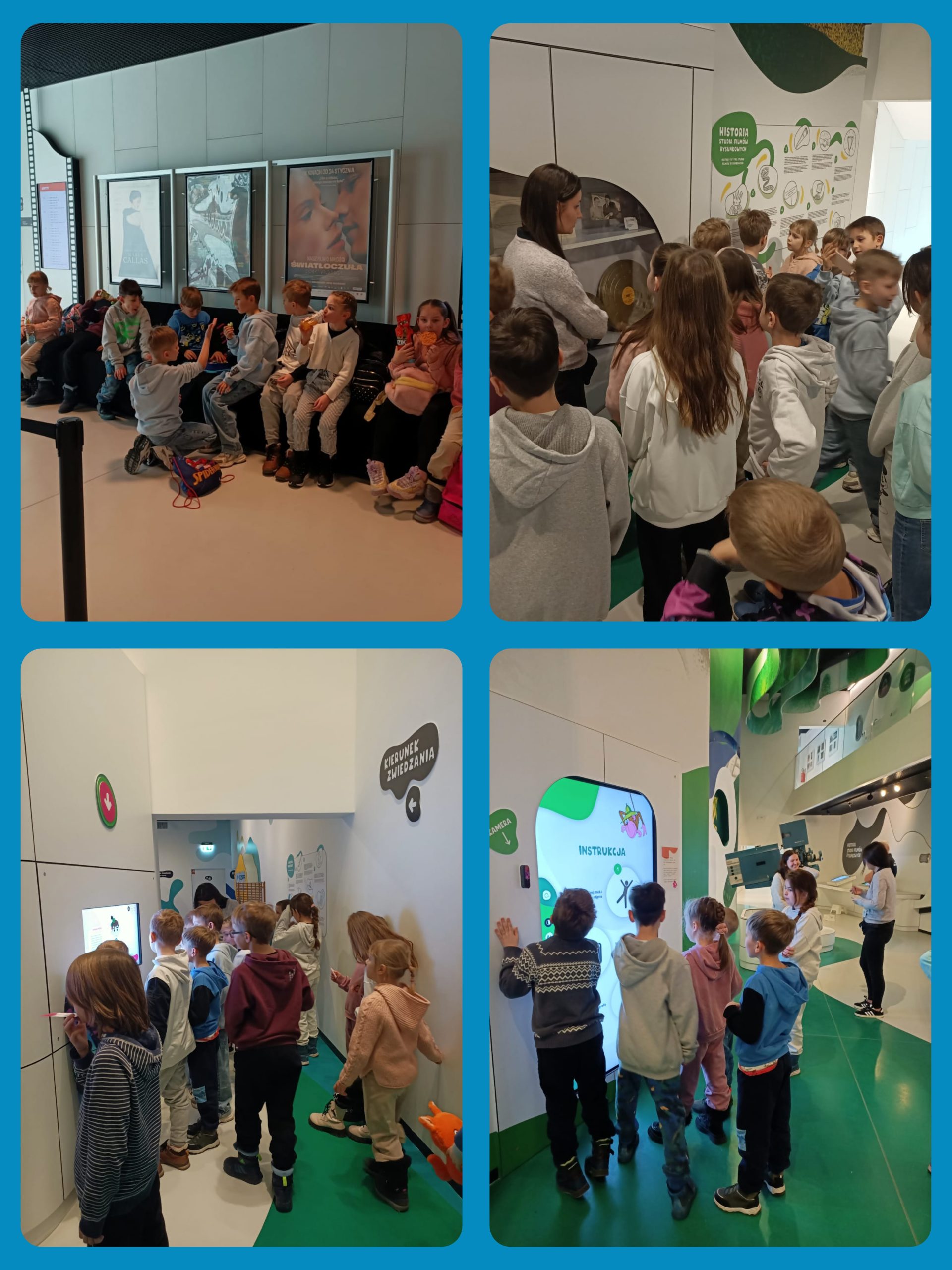 Uczennice i uczniowie z klas 2a i 2b