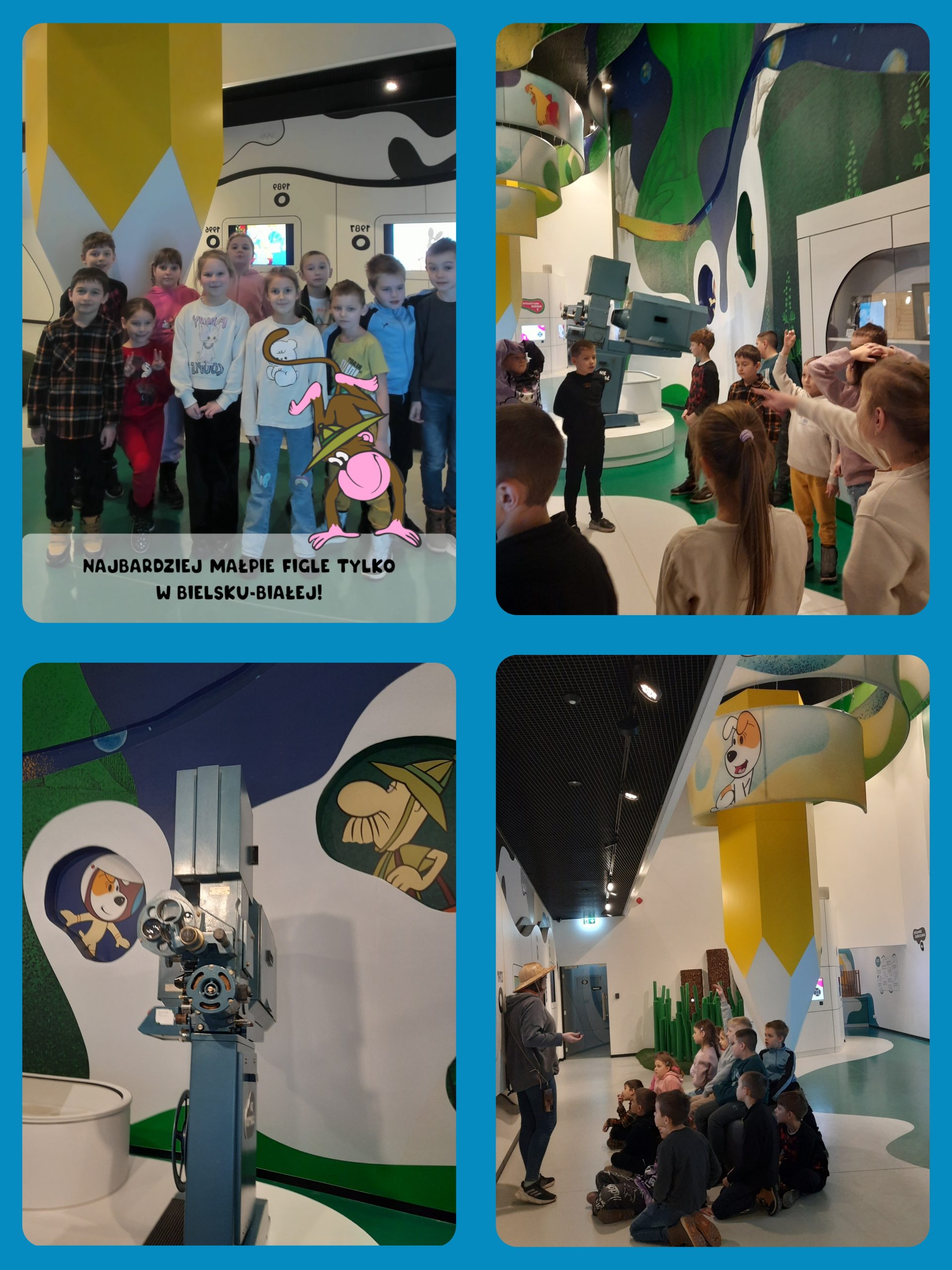 Uczennice i uczniowie z klas 2a i 2b