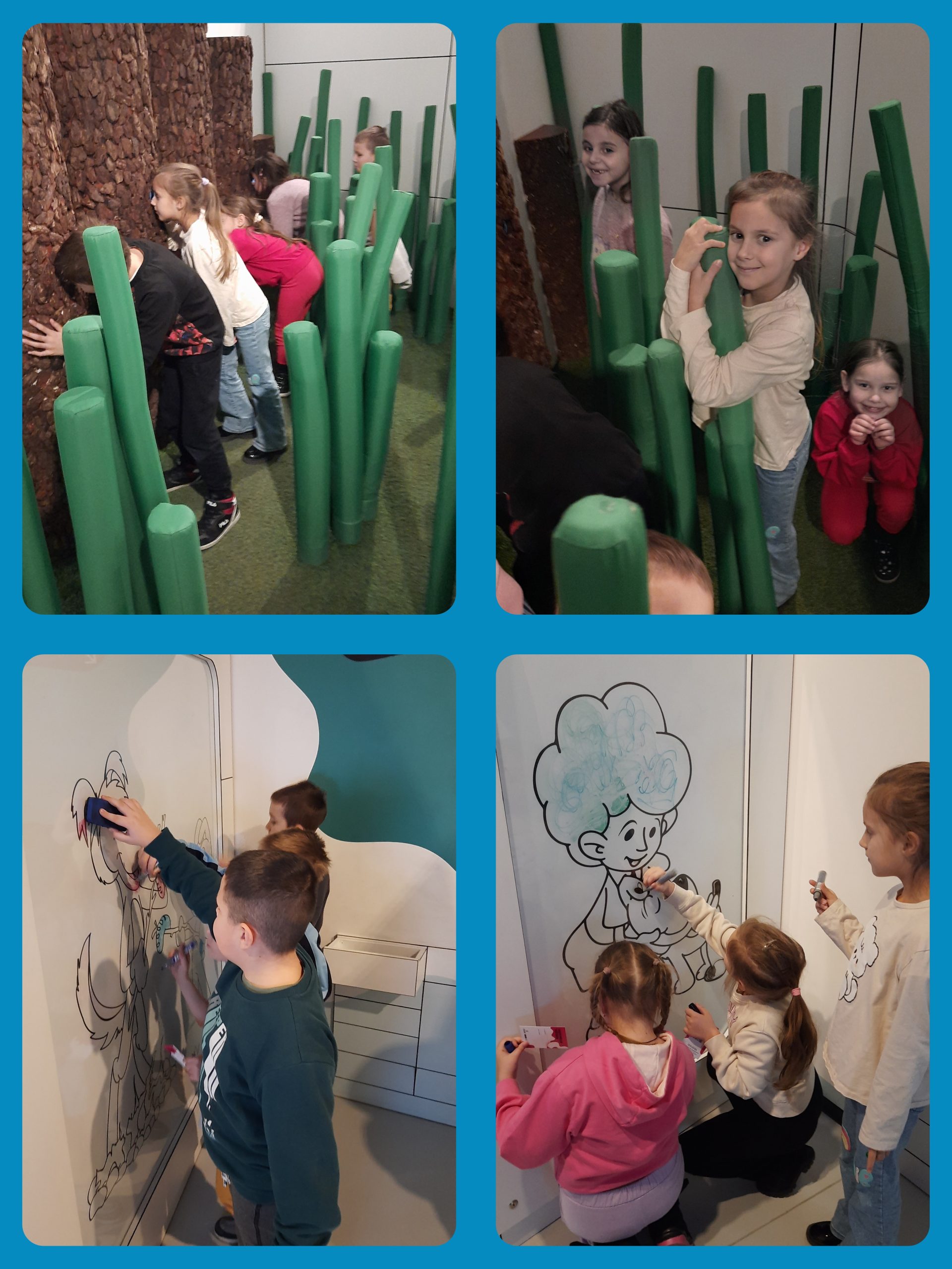 Uczennice i uczniowie z klas 2a i 2b