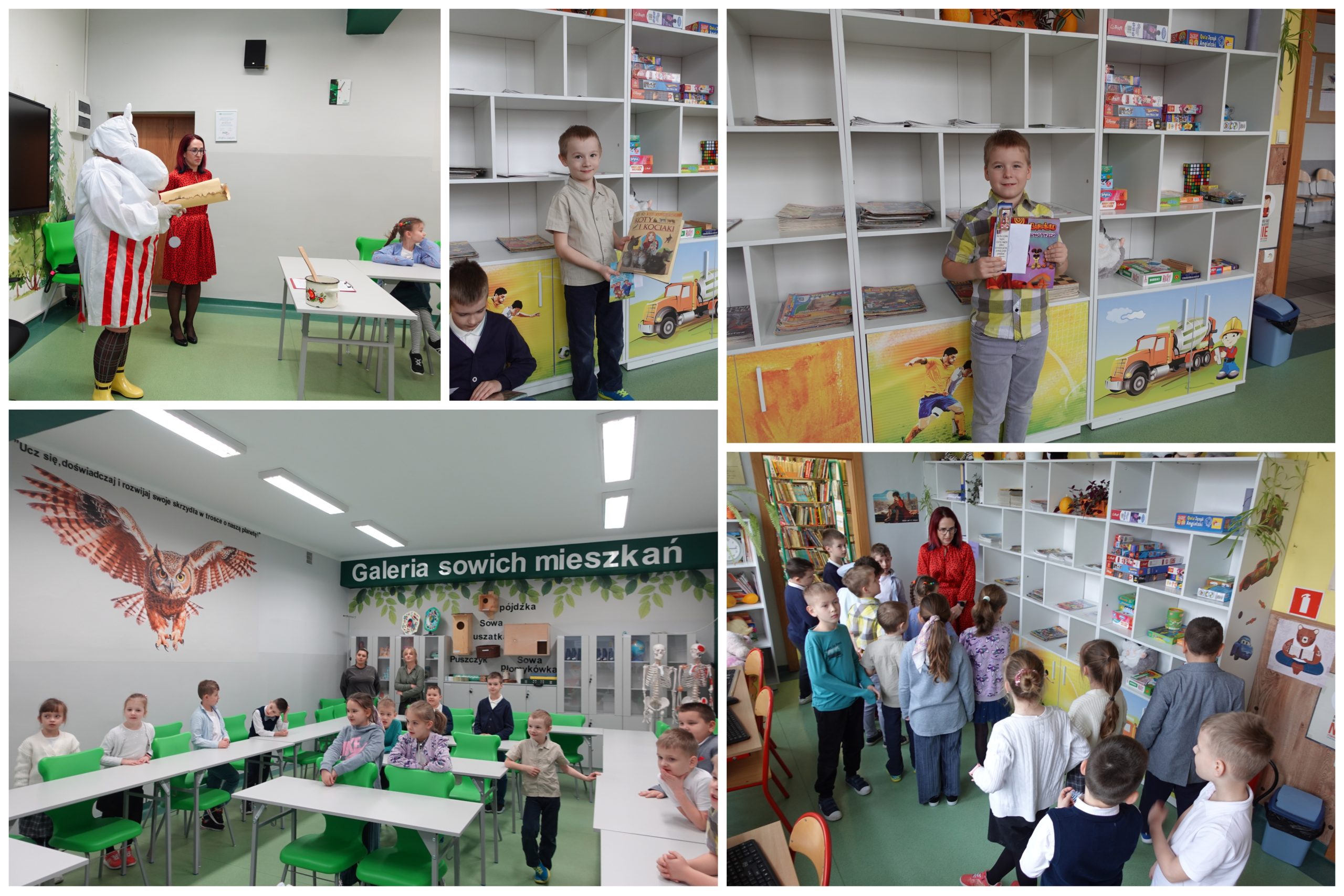 Pasowanie na czytelnika.