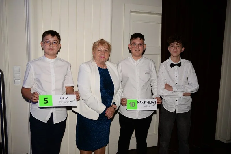 Laureaci oraz organizatorzy konkursu Co wiesz o Żorach?