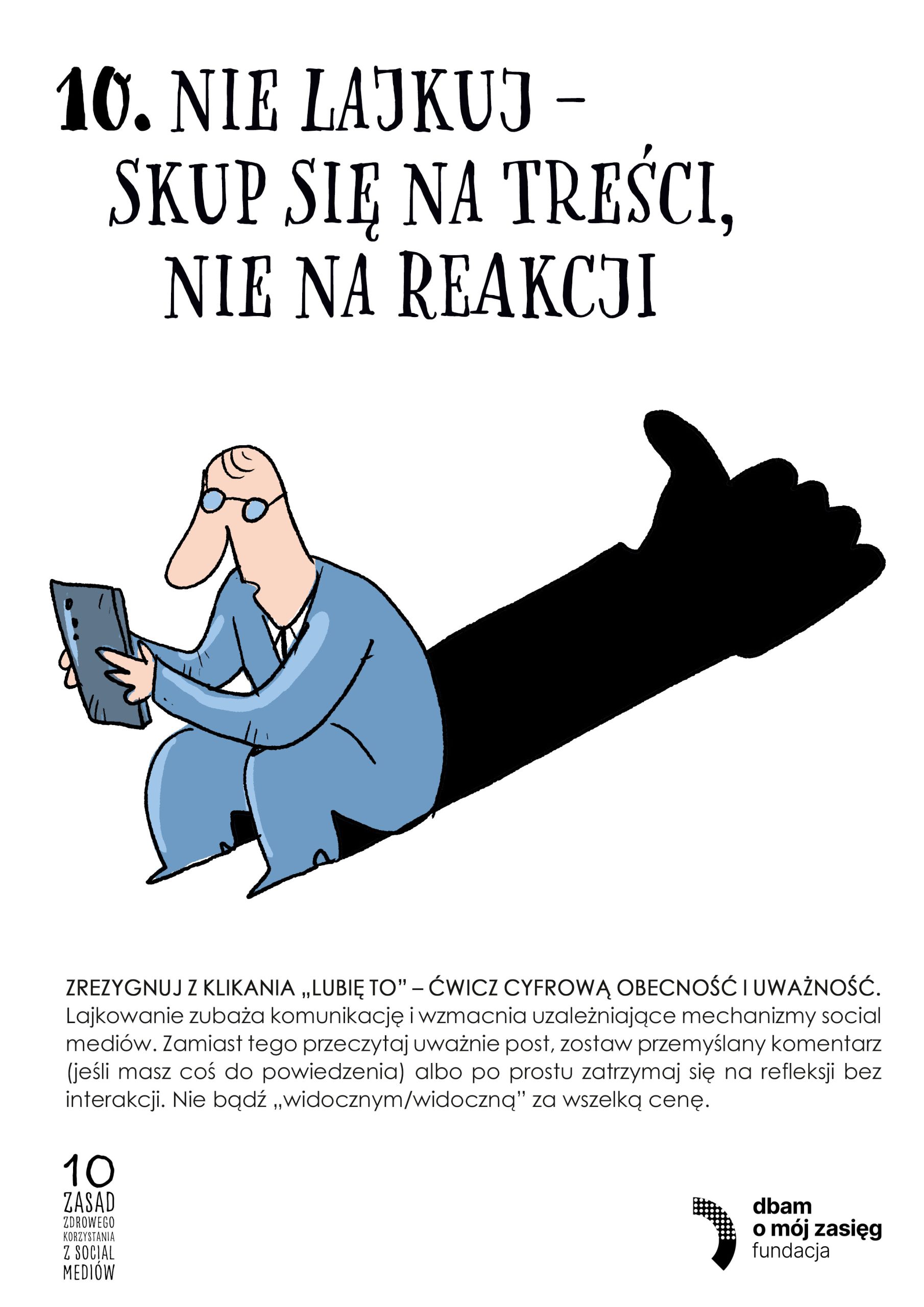 10 zasad ZDROWEGO korzystania z mediów społecznościowych