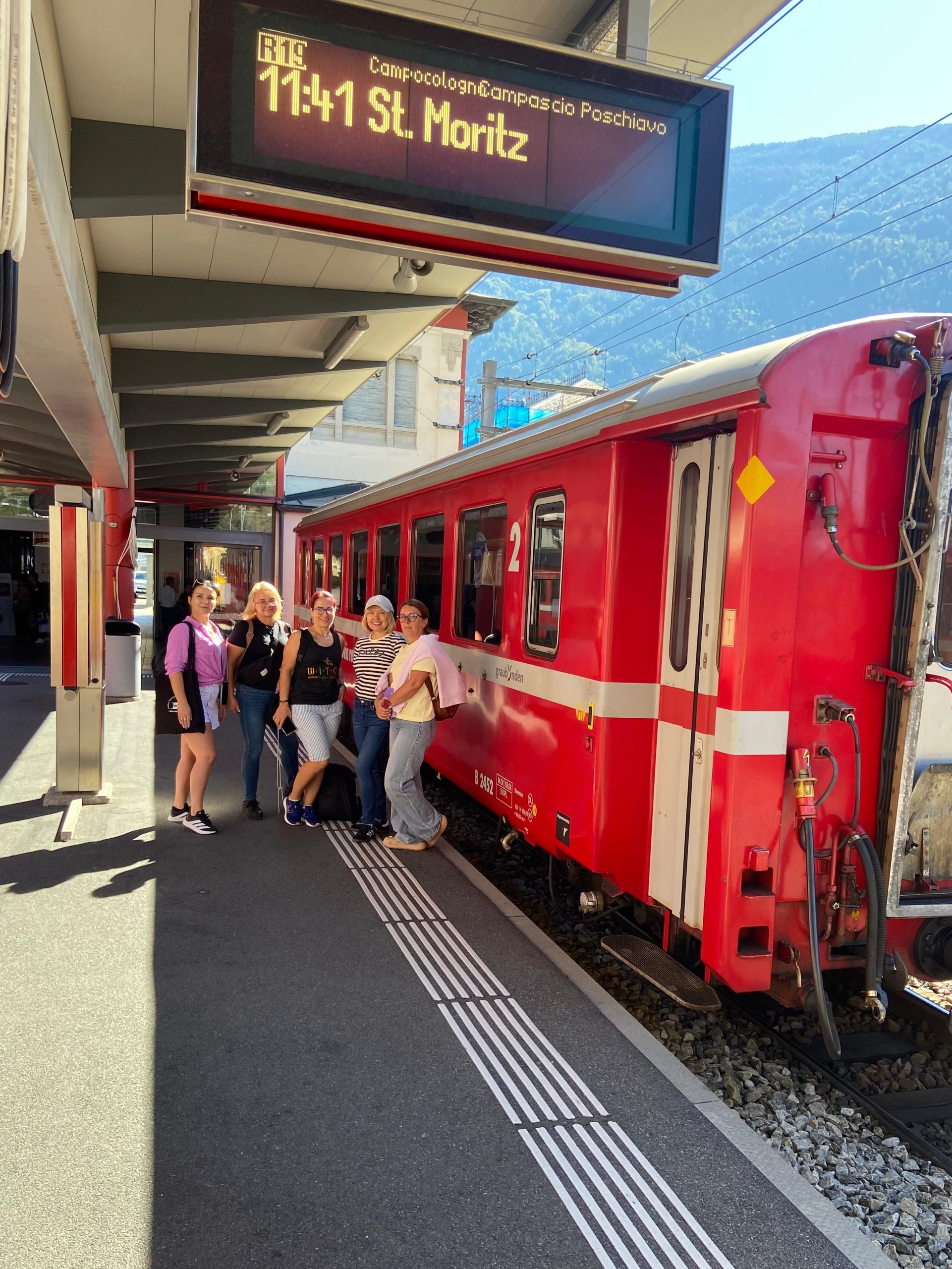 Dzień pełen alpejskich wrażeń – Tirano – St. Moritz – Chur – Austria