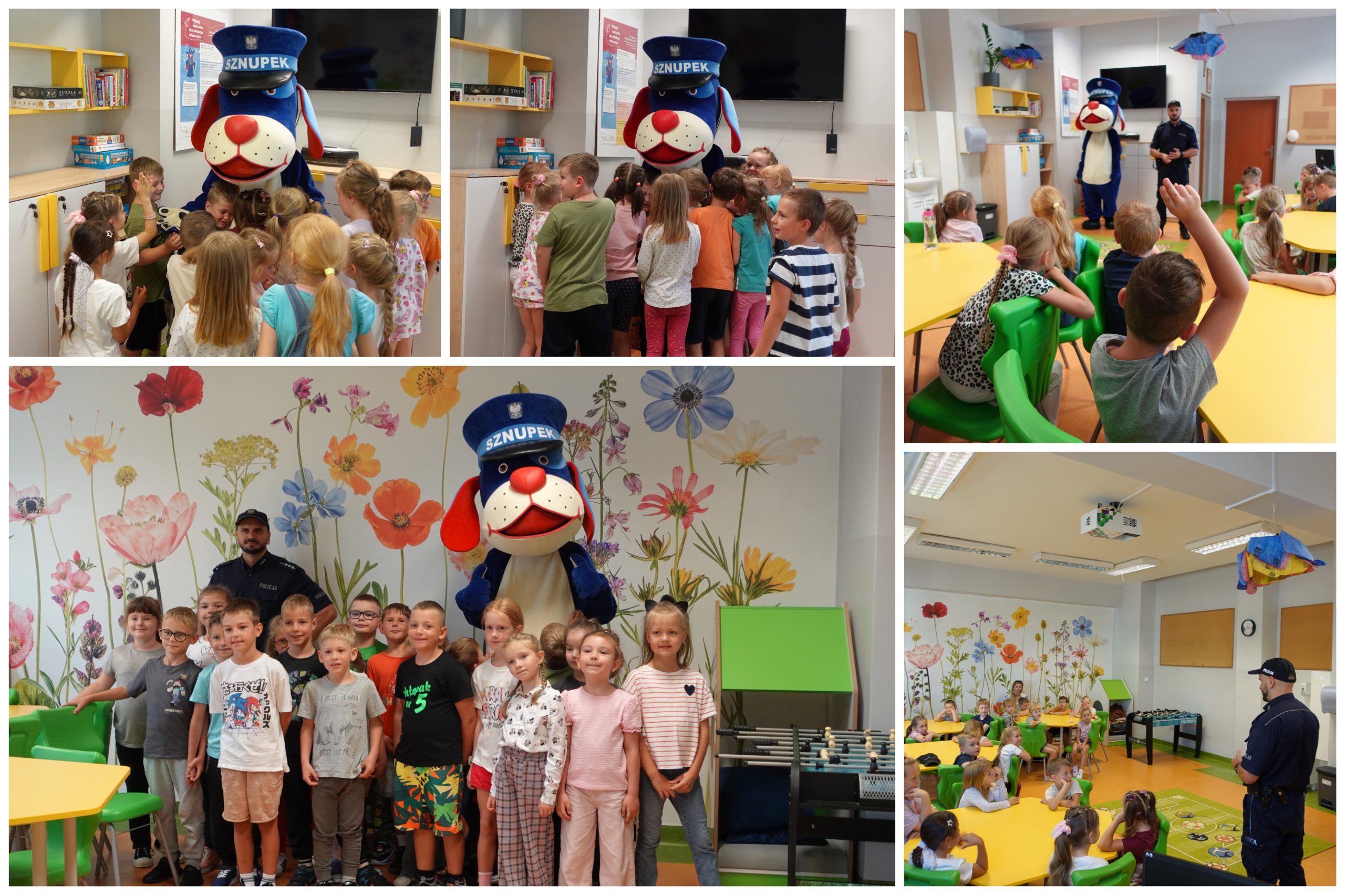 Spotkanie z funkcjonariuszem policji.