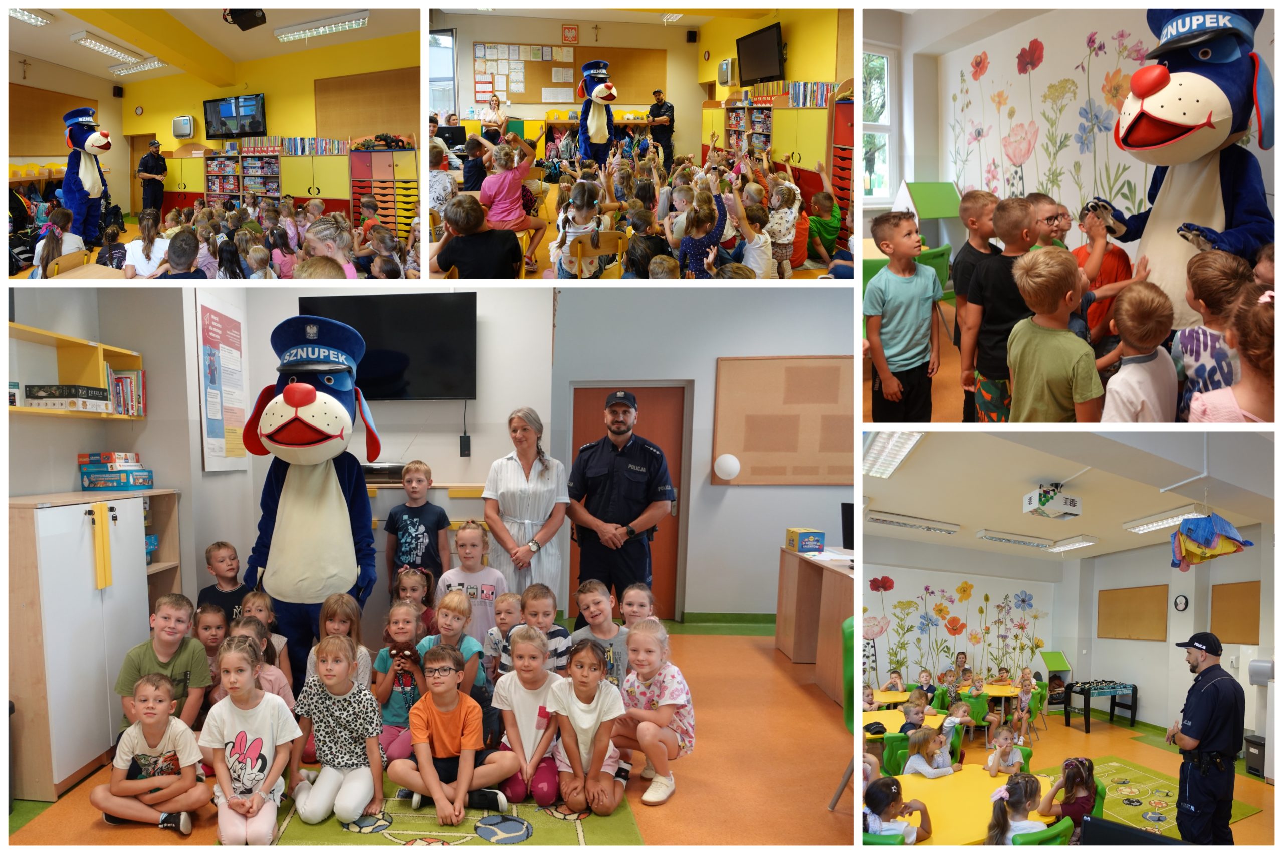 Spotkanie z funkcjonariuszem policji.