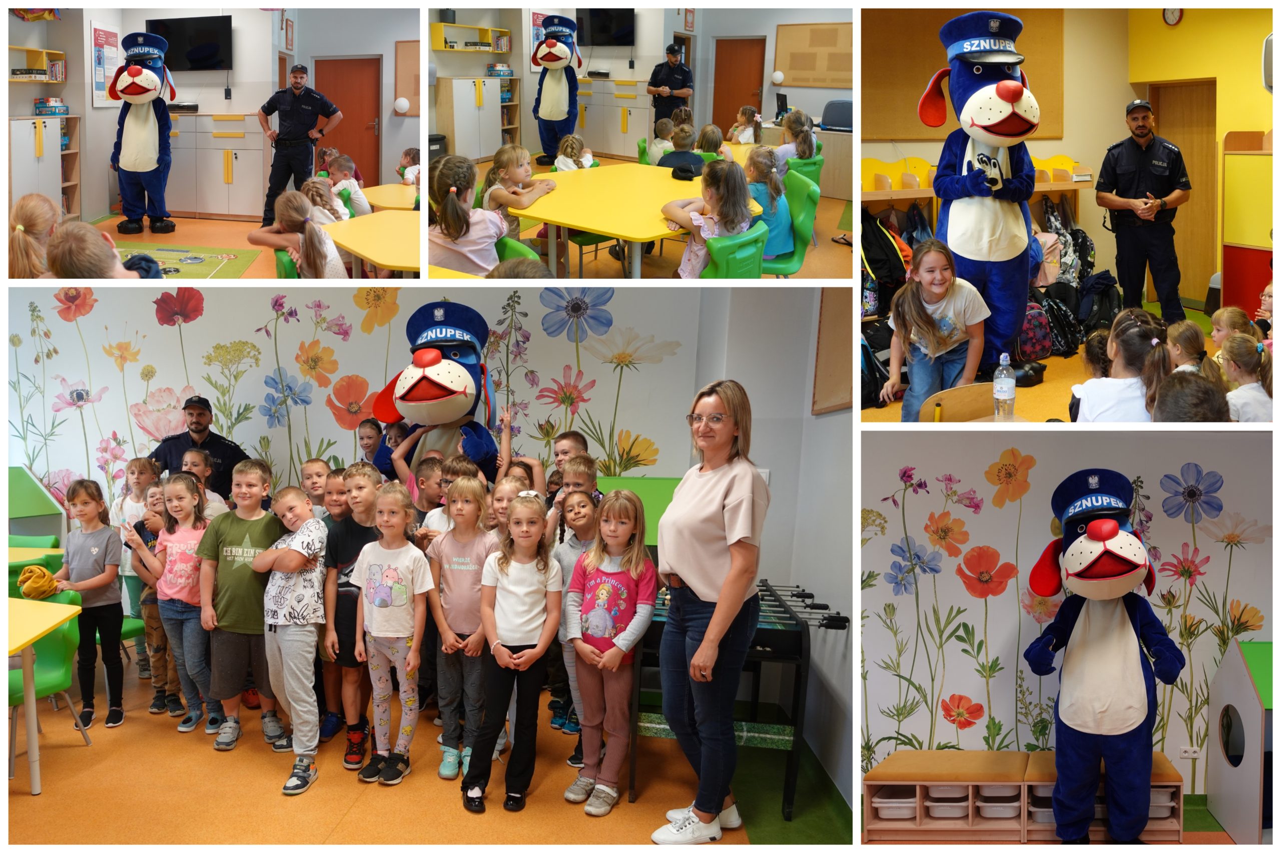 Spotkanie z funkcjonariuszem policji.