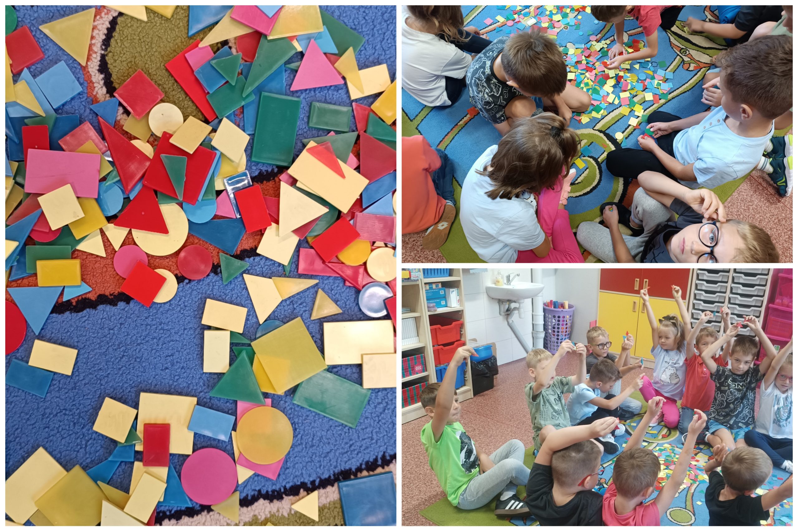 Zajęcia w klasie pierwszej.