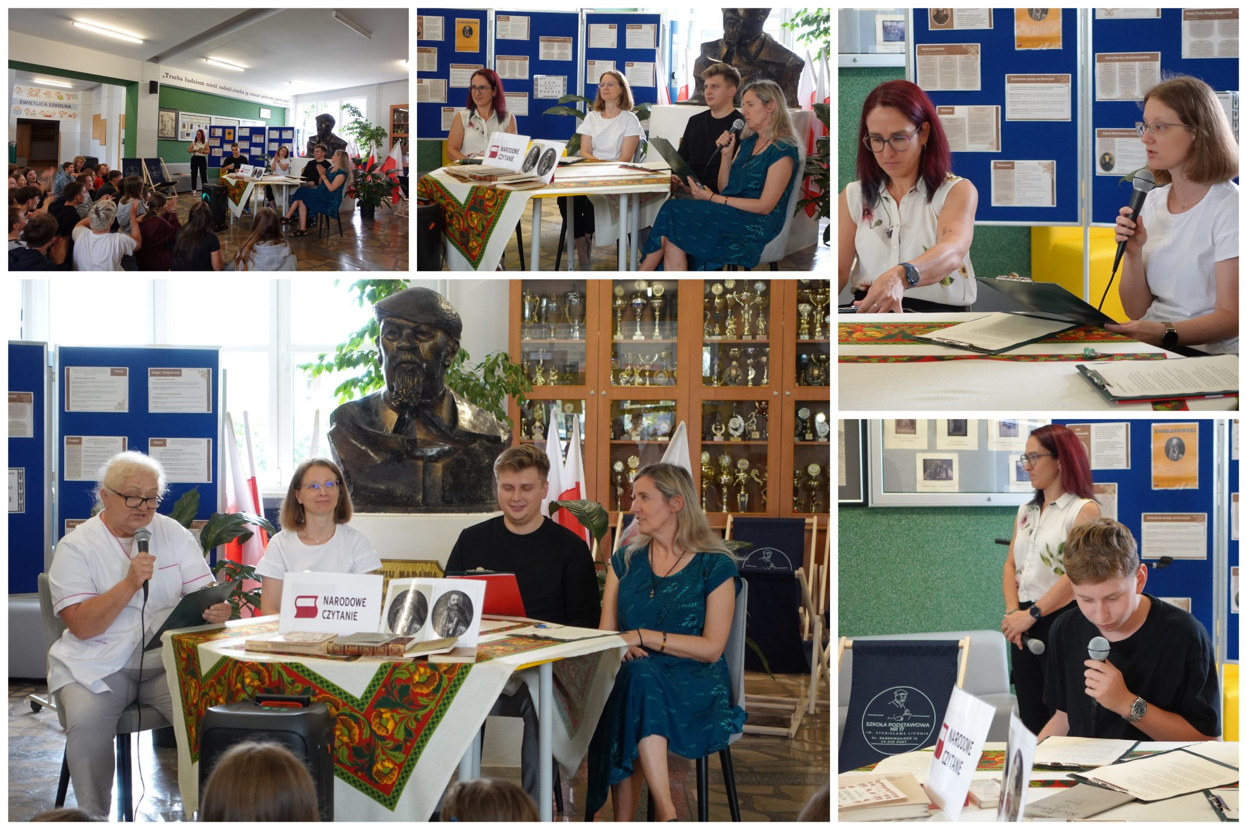 Akcja Narodowe Czytanie w SP17.