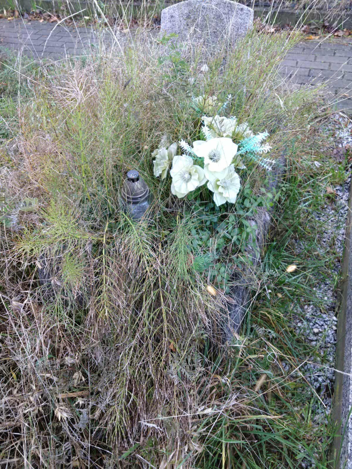 Wyjście szkolnego koła wolontariatu „Super Helpers” na cmentarz parafialny