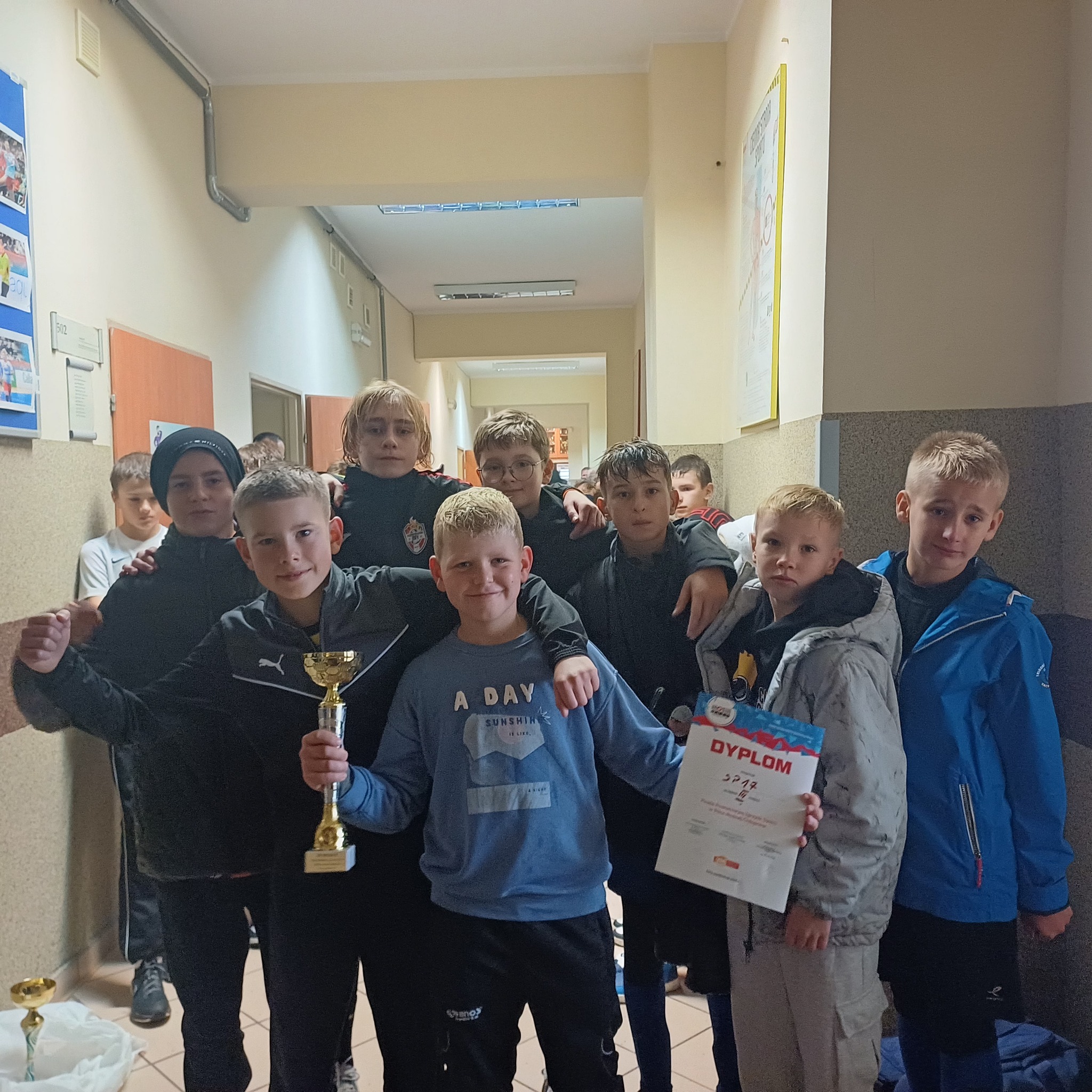 Drużyna piłkarska sp17