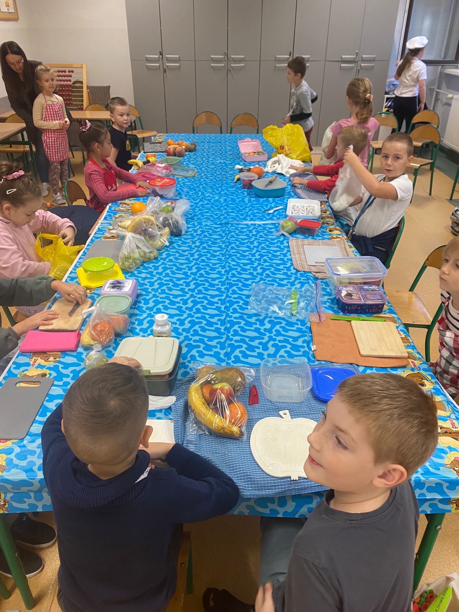 Klasa 1a poznaje zawód kucharza!