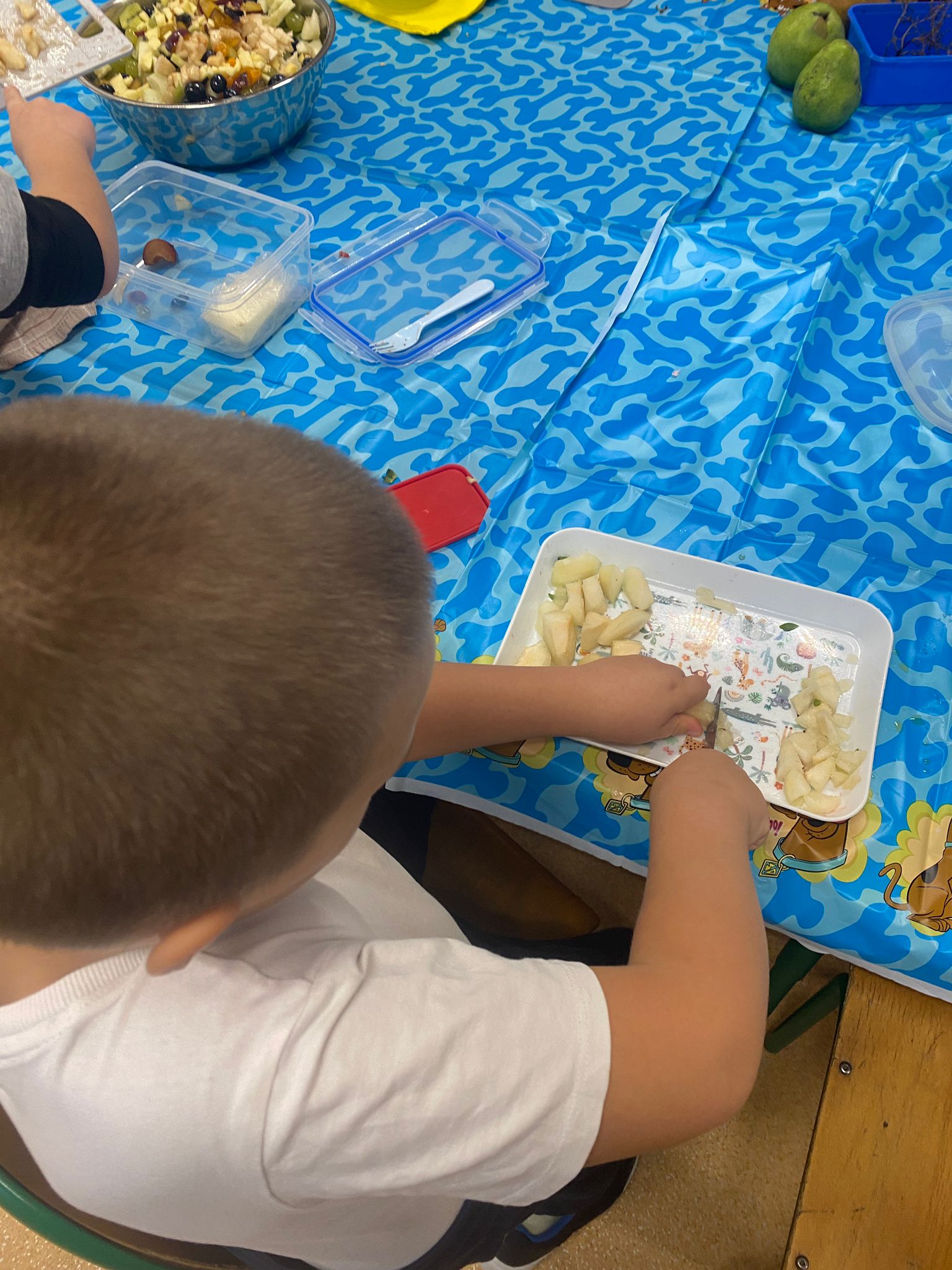 Klasa 1a poznaje zawód kucharza!