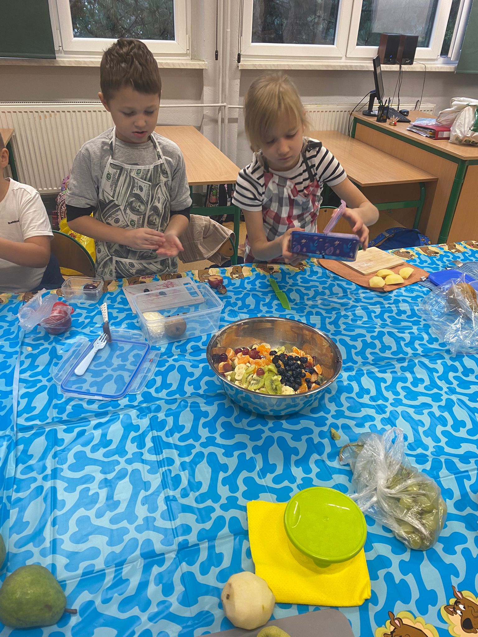 Klasa 1a poznaje zawód kucharza!