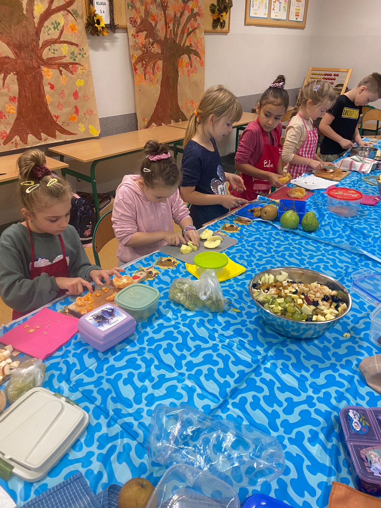Klasa 1a poznaje zawód kucharza!