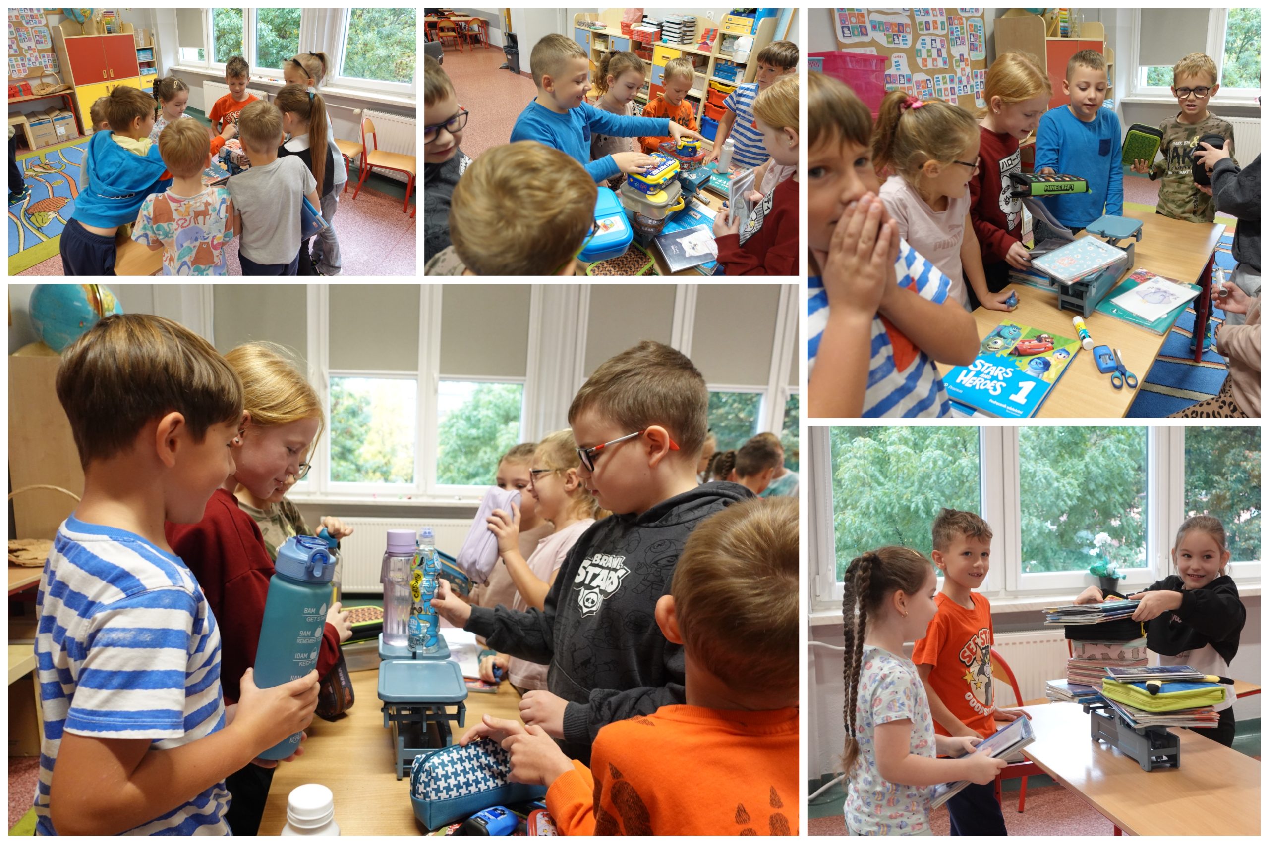 Klasa 1C w trakcie zajęć