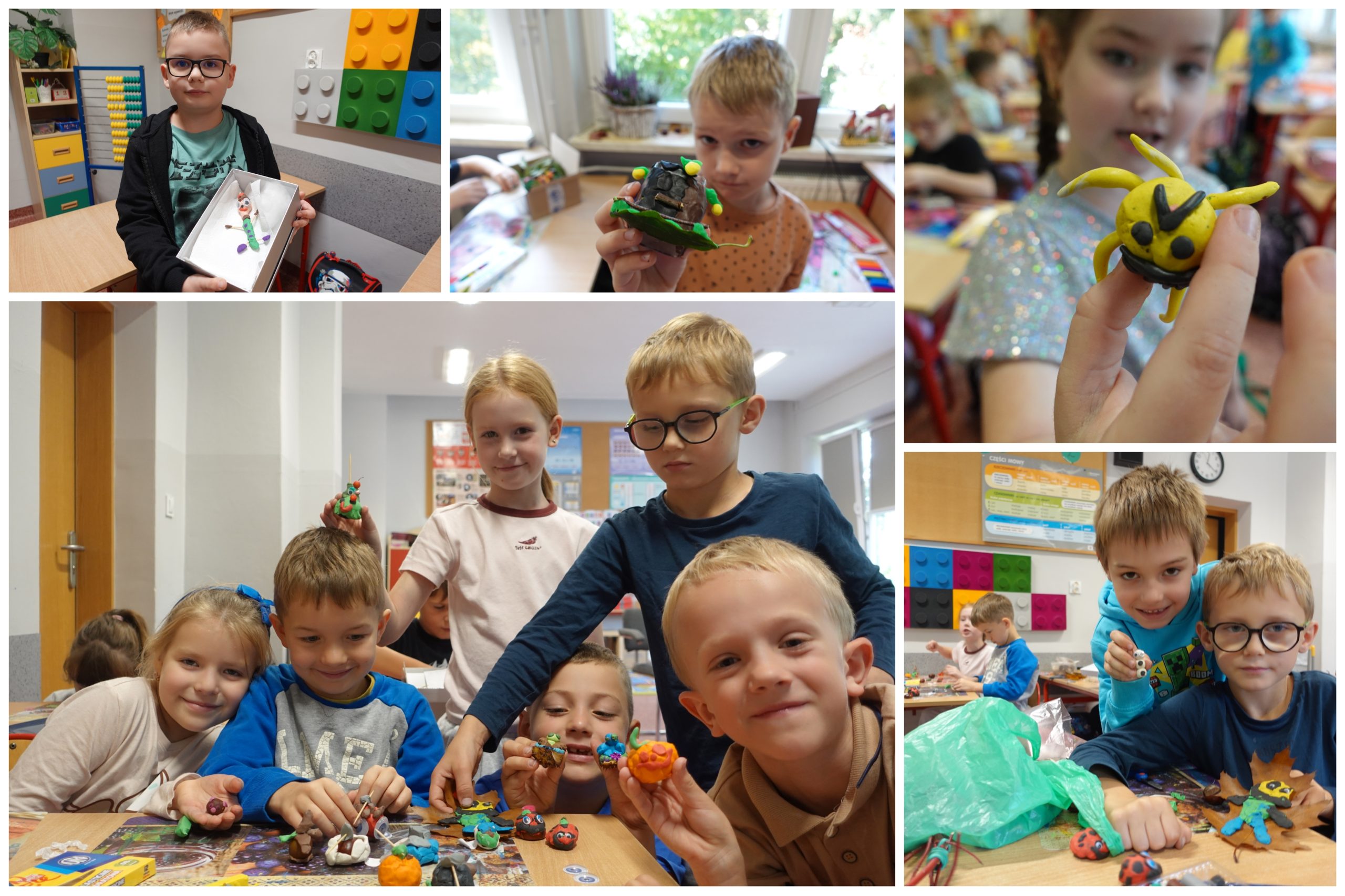 Jesienne zajęcia klasy 1C.