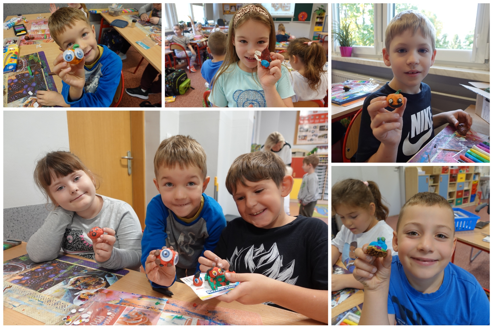 Jesienne zajęcia klasy 1C.