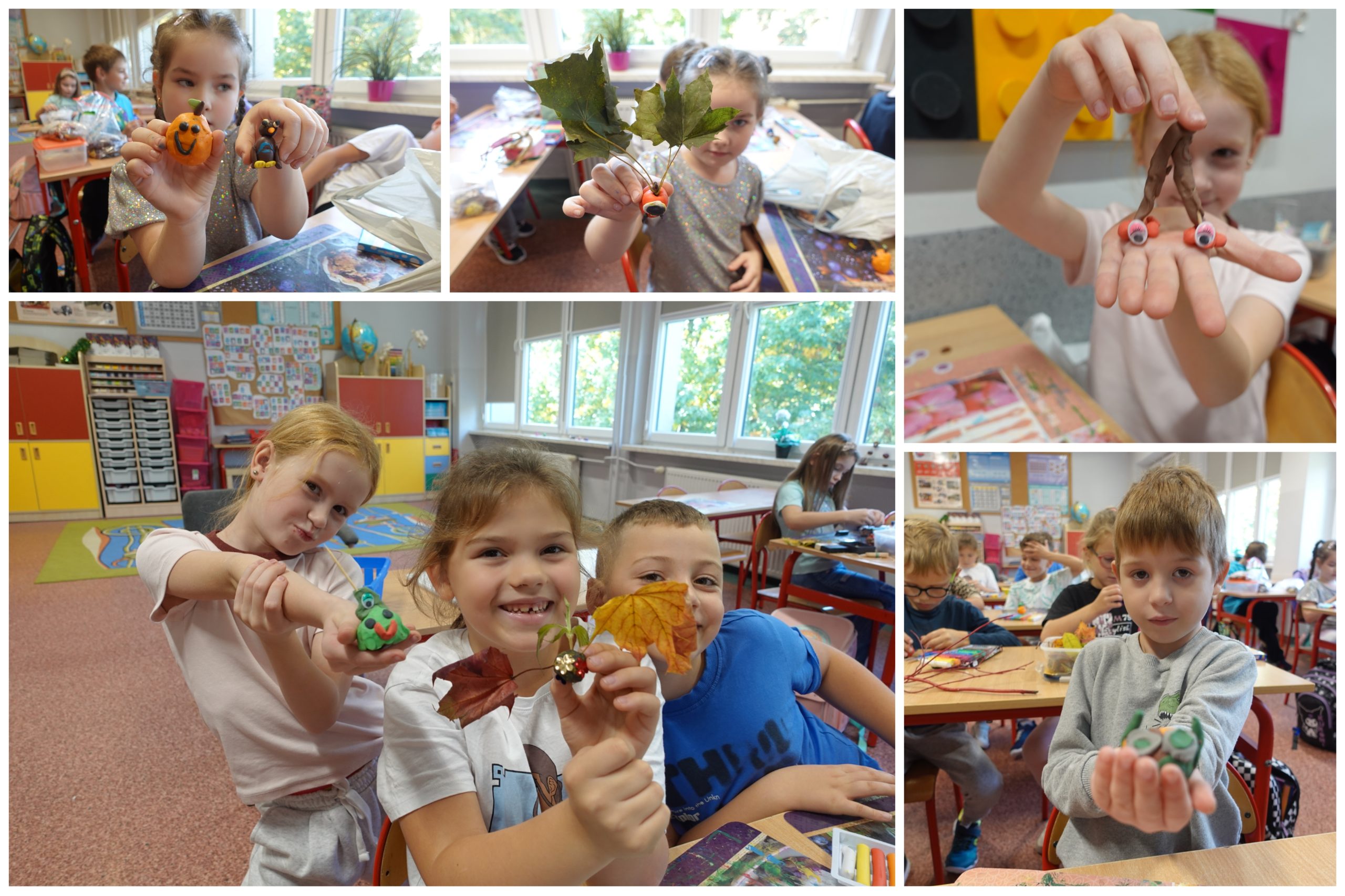 Jesienne zajęcia klasy 1C.