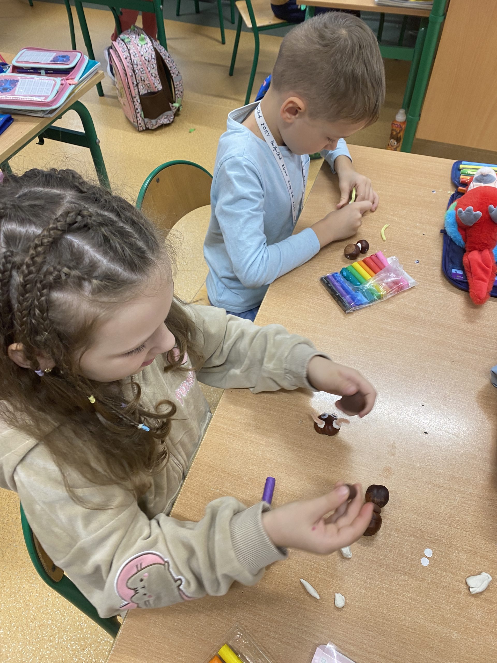 Do klasy 1A zawitała Pani Jesień!