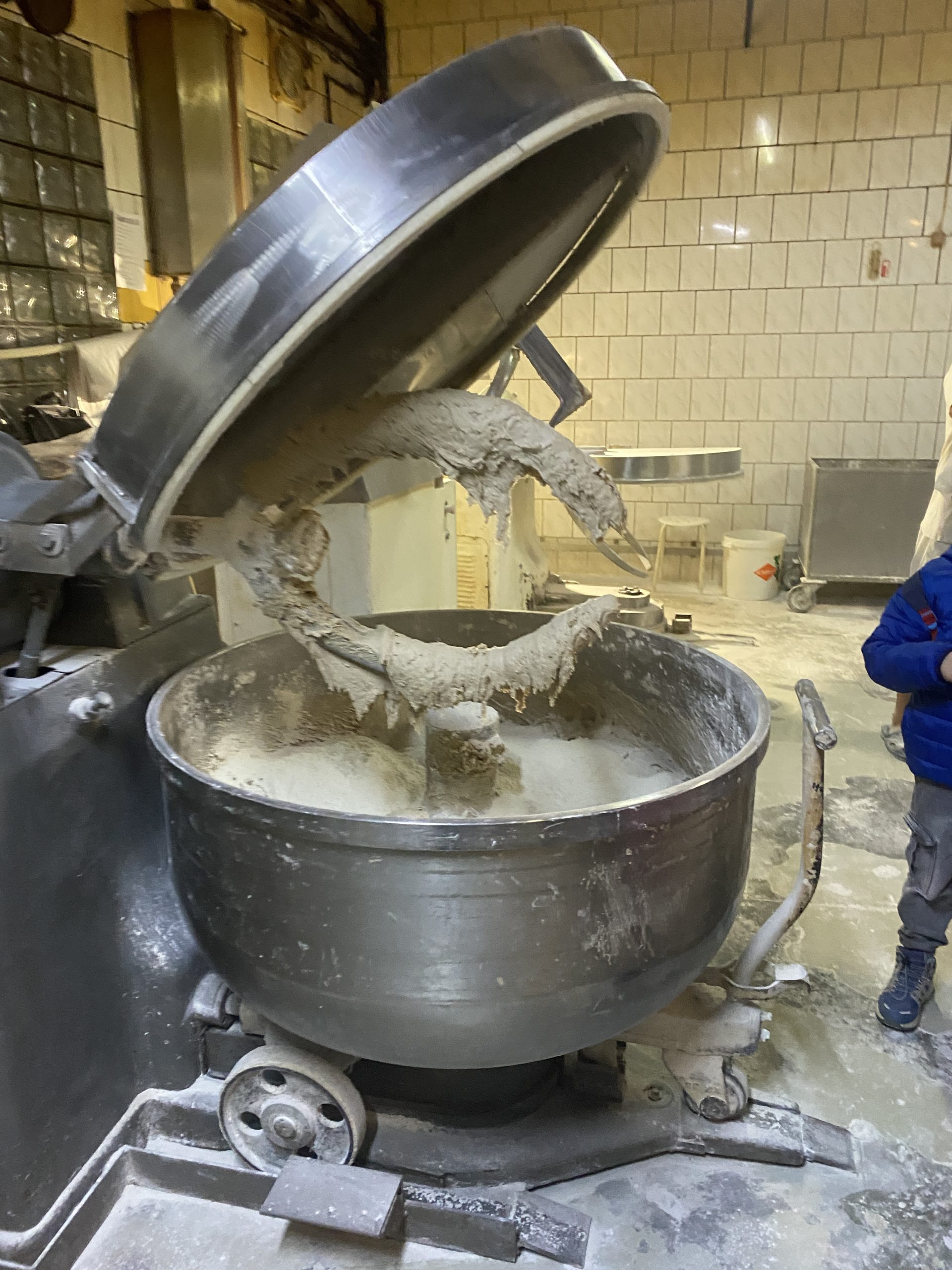 Wycieczka klasy 1a do piekarni "Kristof"