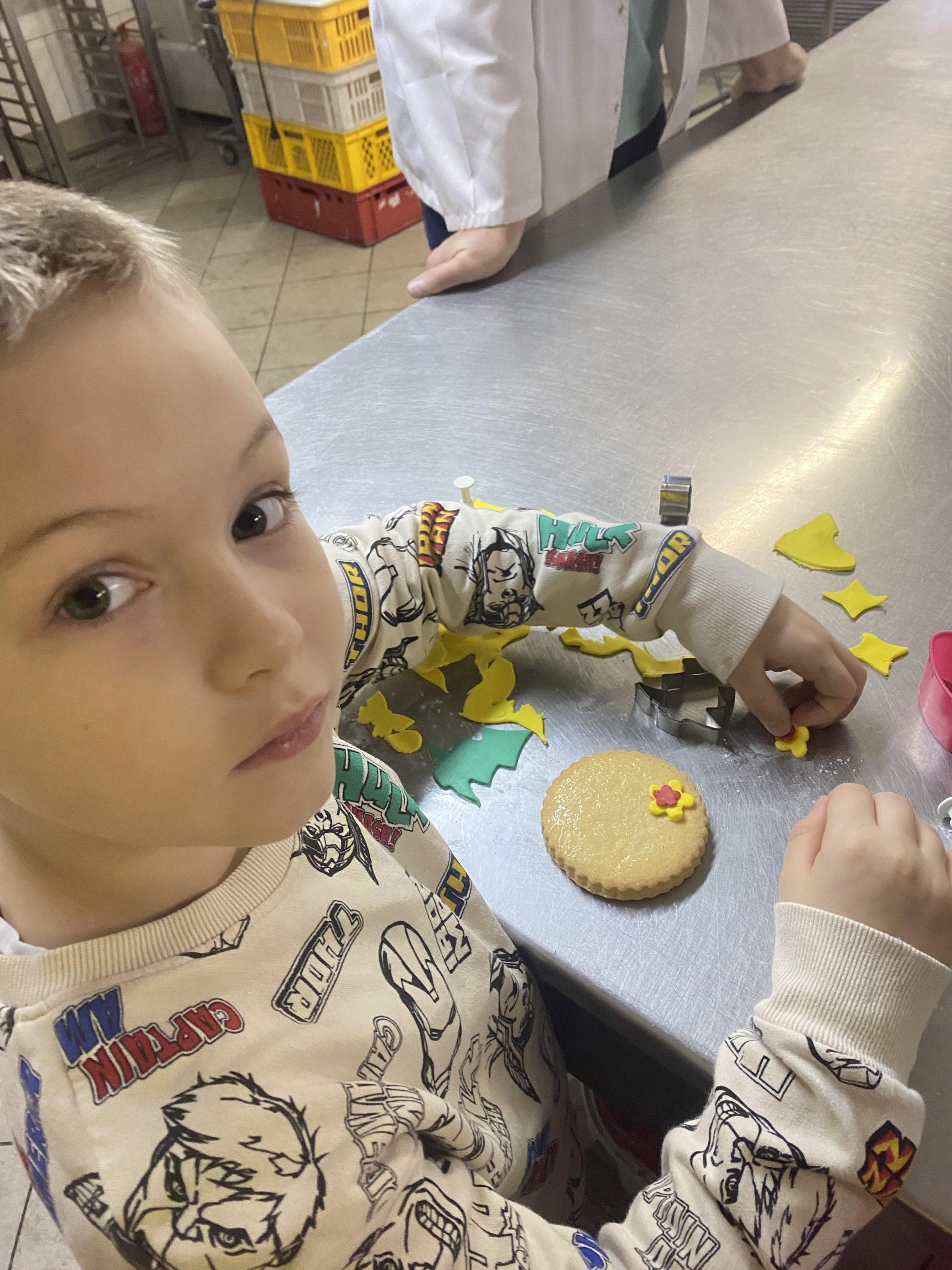 Wycieczka klasy 1a do piekarni "Kristof"